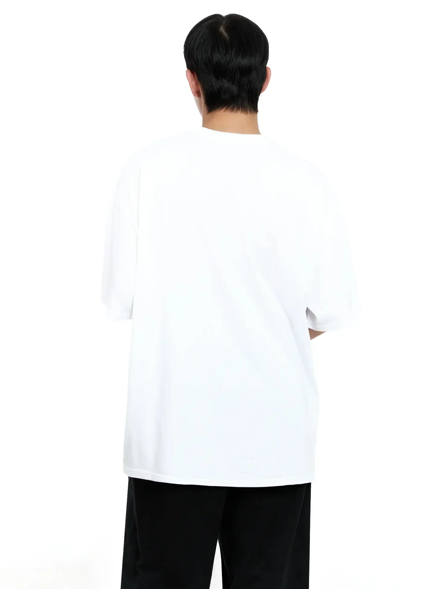 Men's Graphic Oversized T-shirt IG520 - Image 10