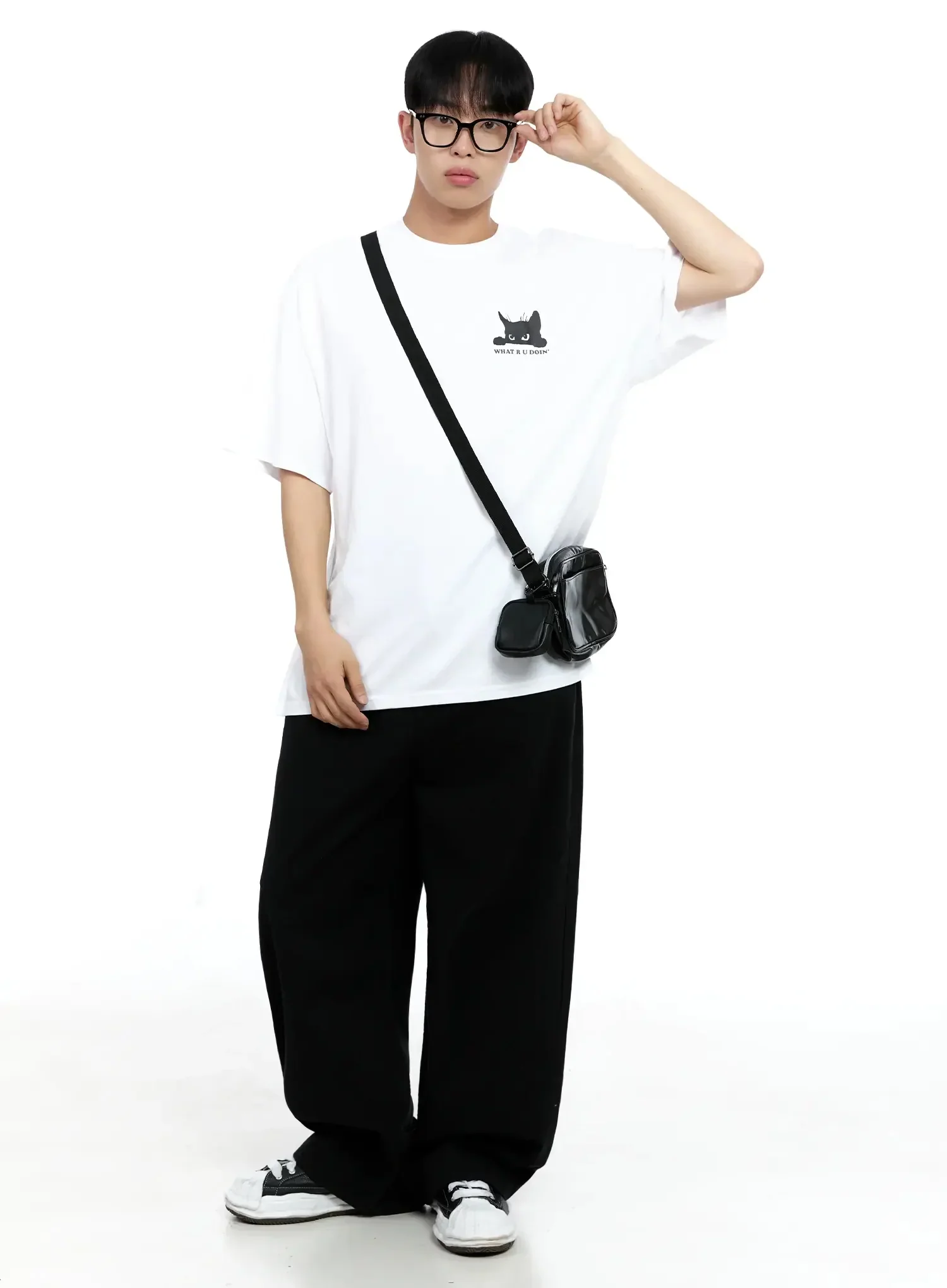 Men's Graphic Oversized T-shirt IG520 - Image 15