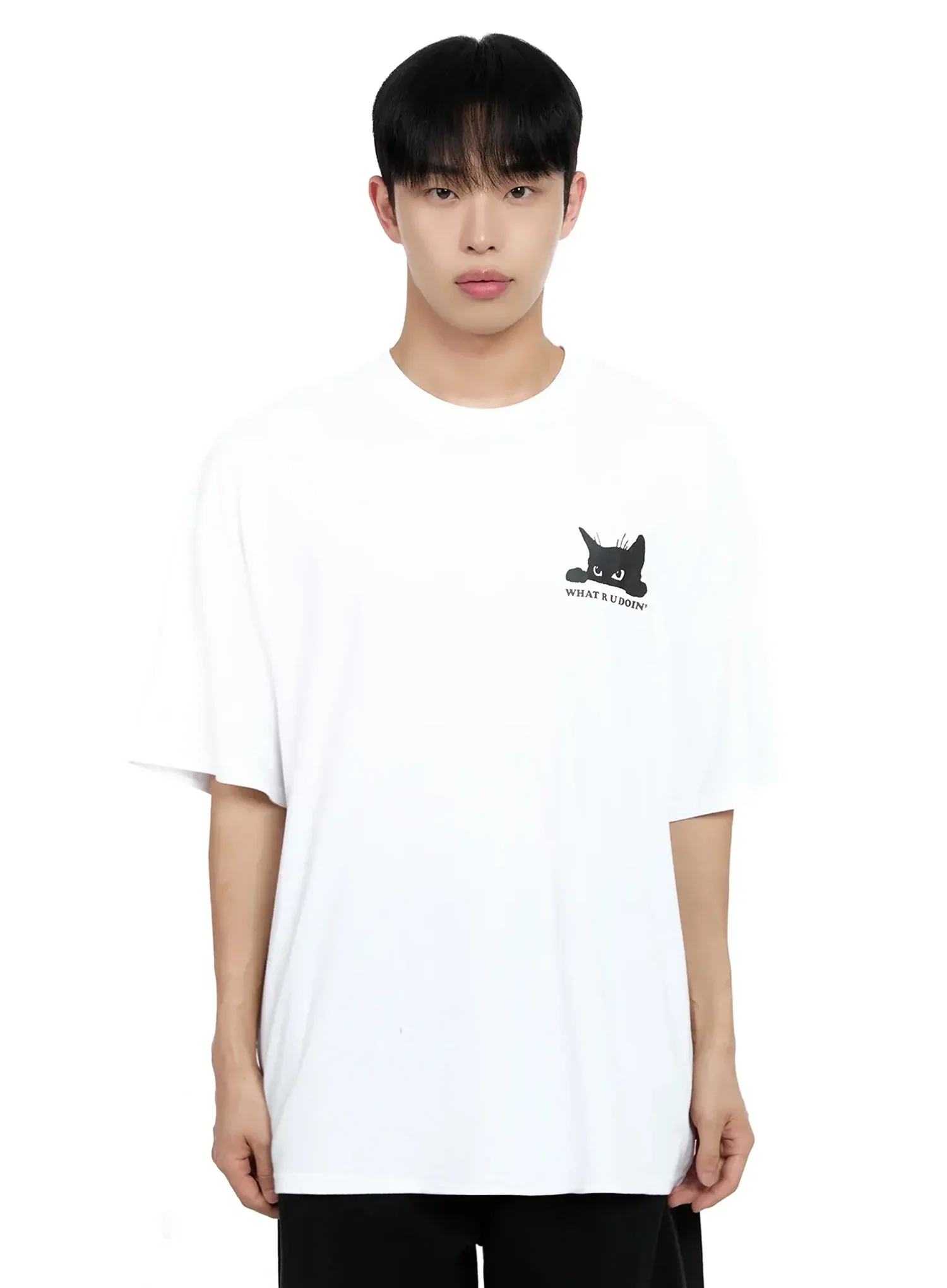 Men's Graphic Oversized T-shirt IG520 - Image 16
