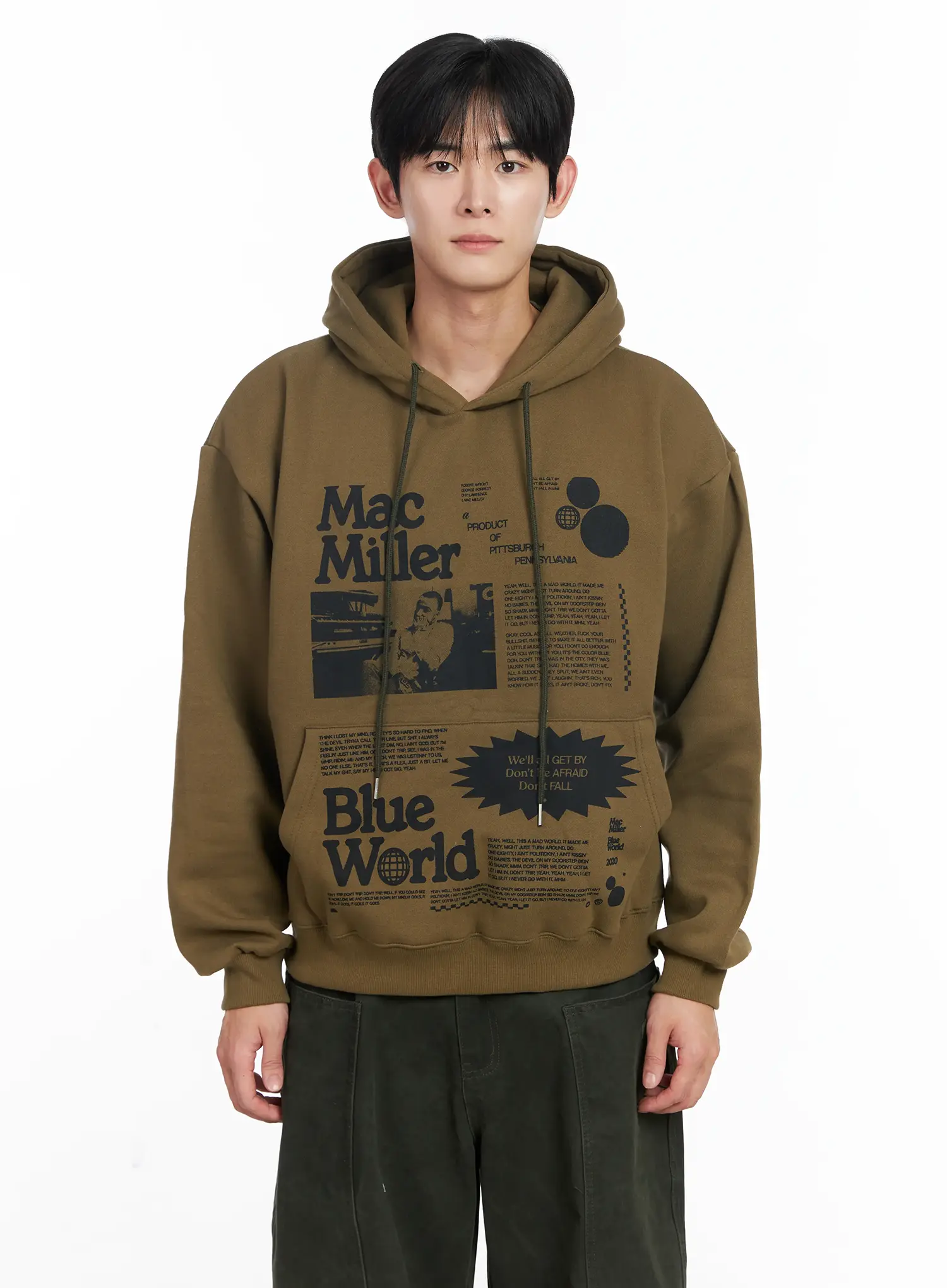 Men's Graphic Print Fleece Hoodie IJ521 - Image 12