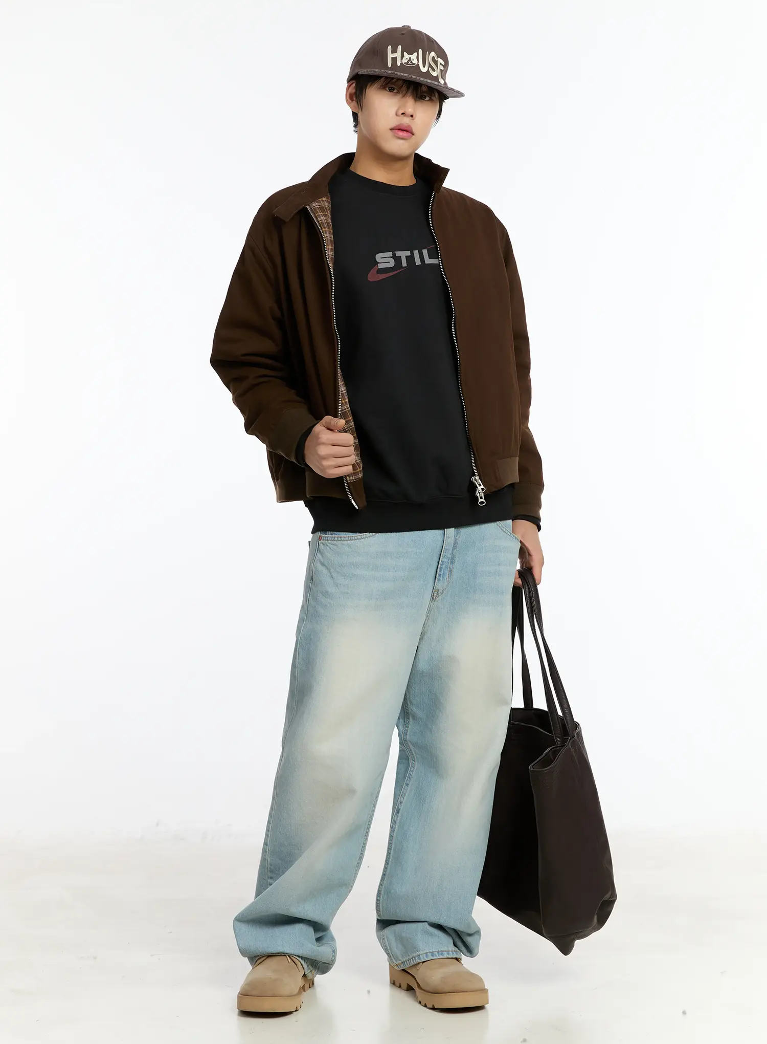 Men's Graphic Print Sweatshirt IM502 - Image 8