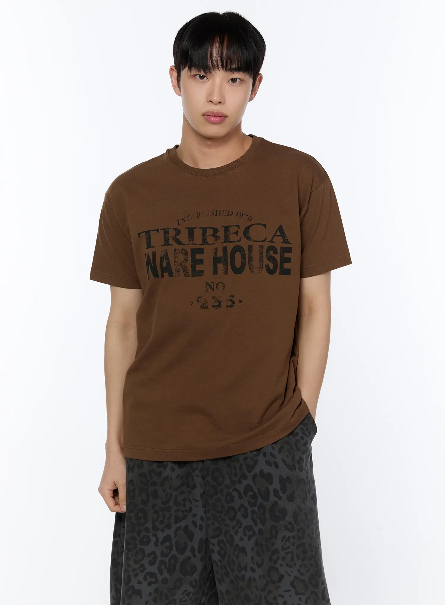 Men's Graphic Print T-Shirt IA517 - Image 6