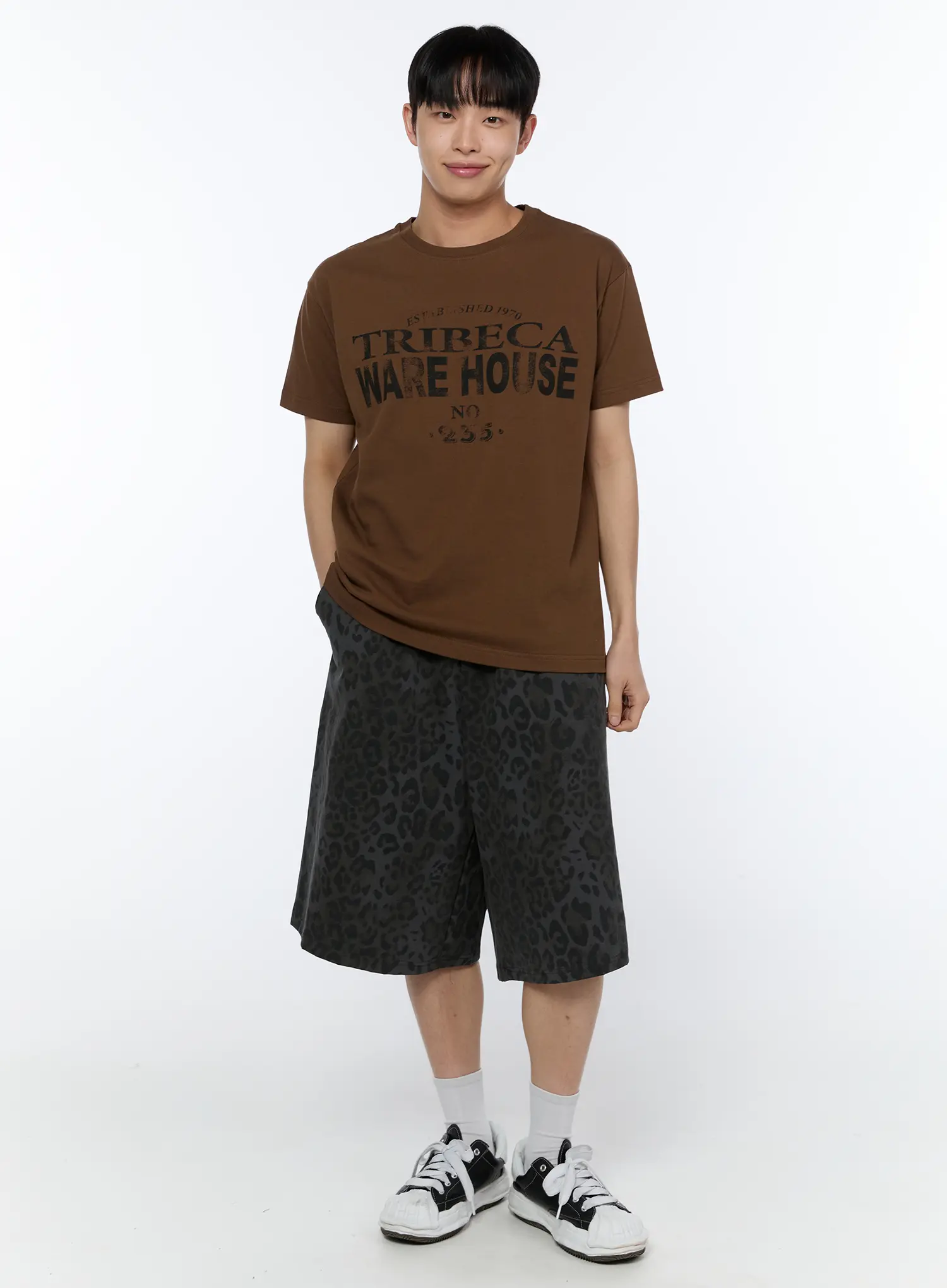 Men's Graphic Print T-Shirt IA517 - Image 7
