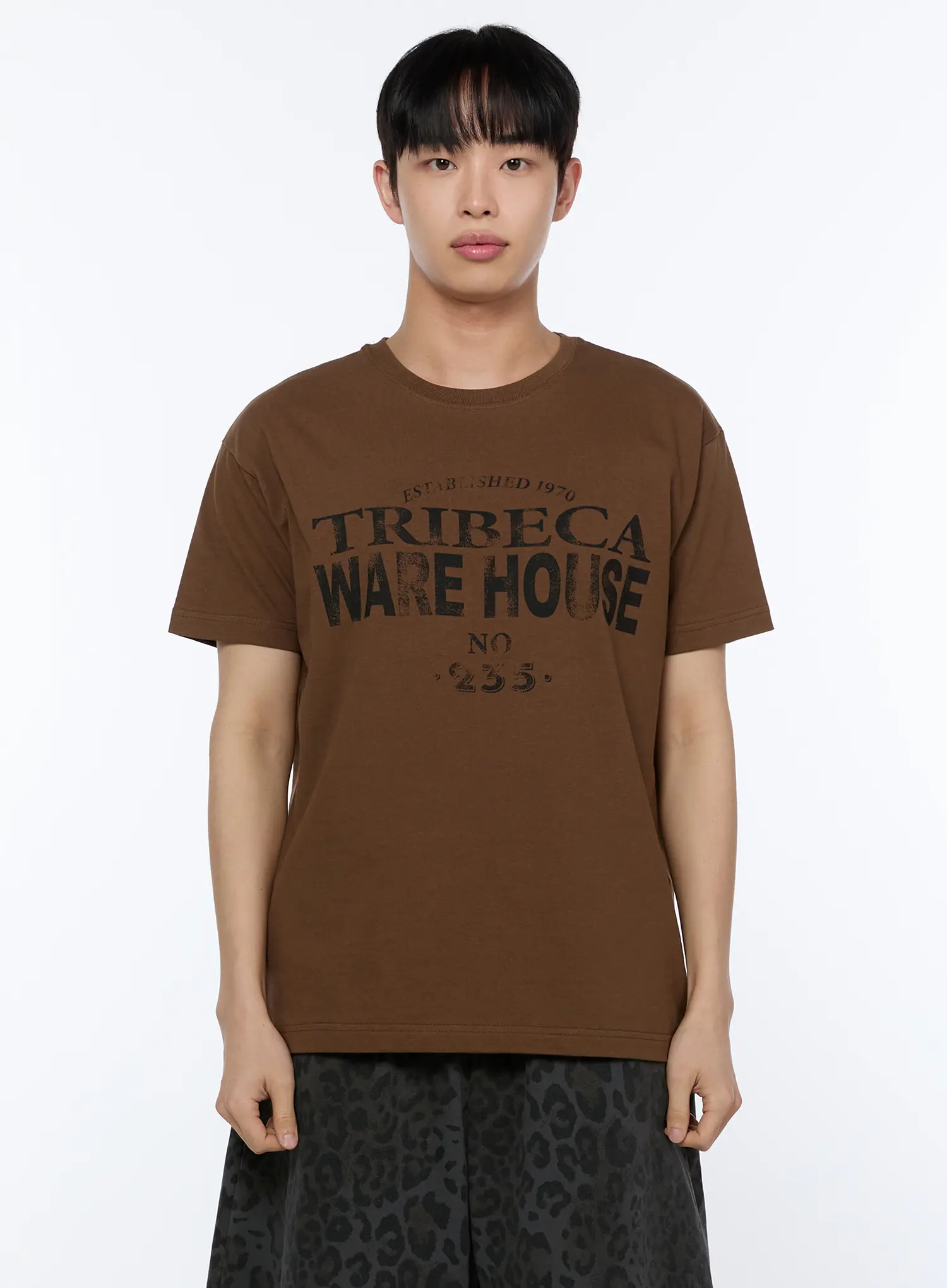Men's Graphic Print T-Shirt IA517 - Image 9