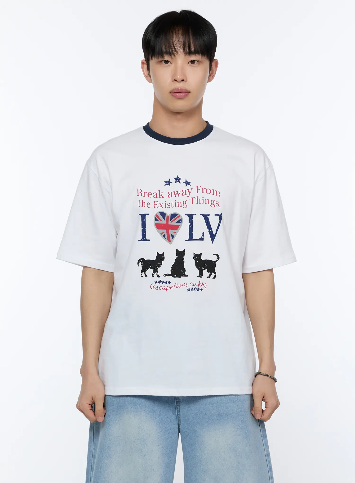 Men's Graphic Round Neck T-Shirt IA520 - Image 8