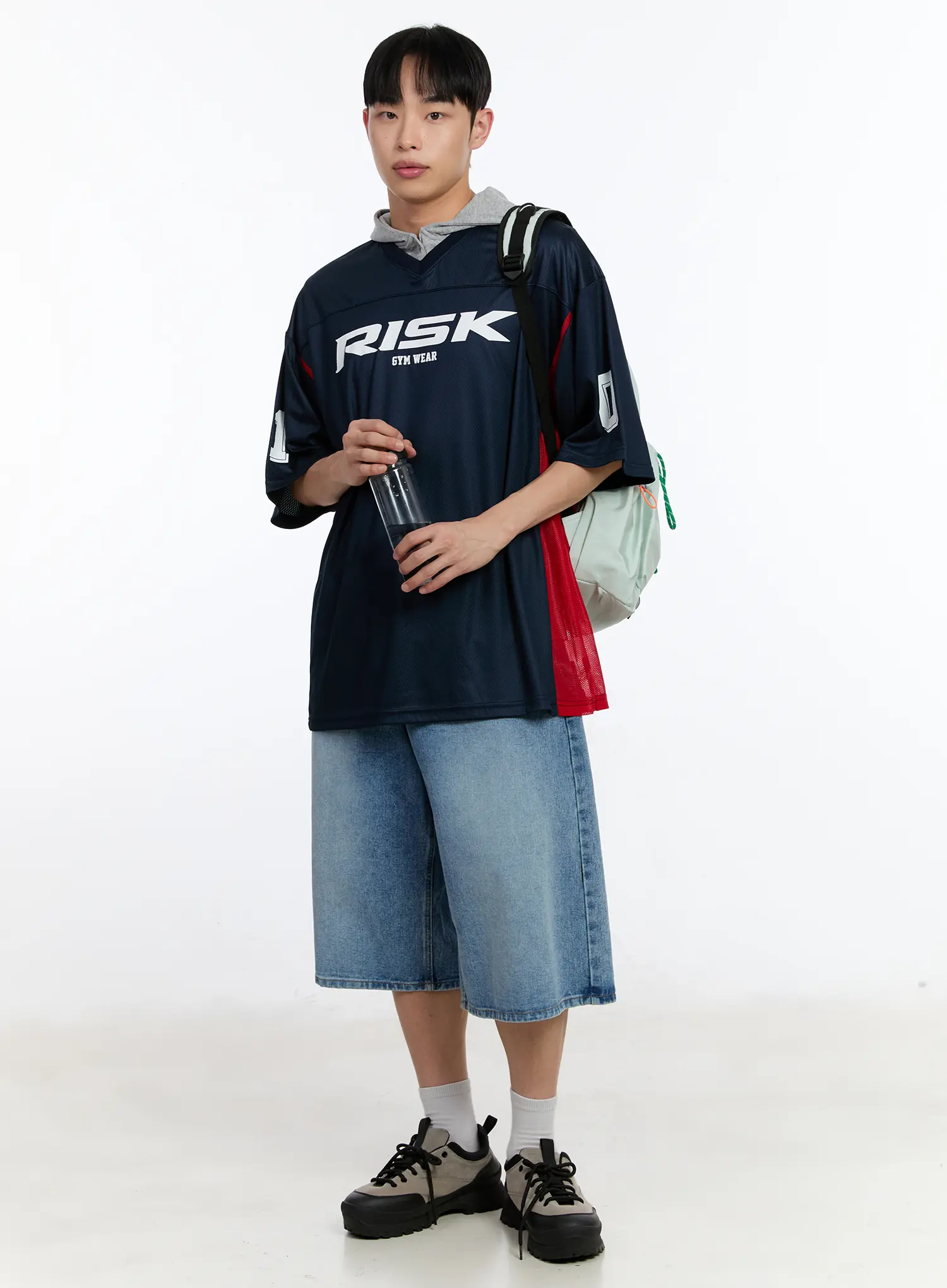 Men's Graphic Rugby Jersey IA507 - Image 11