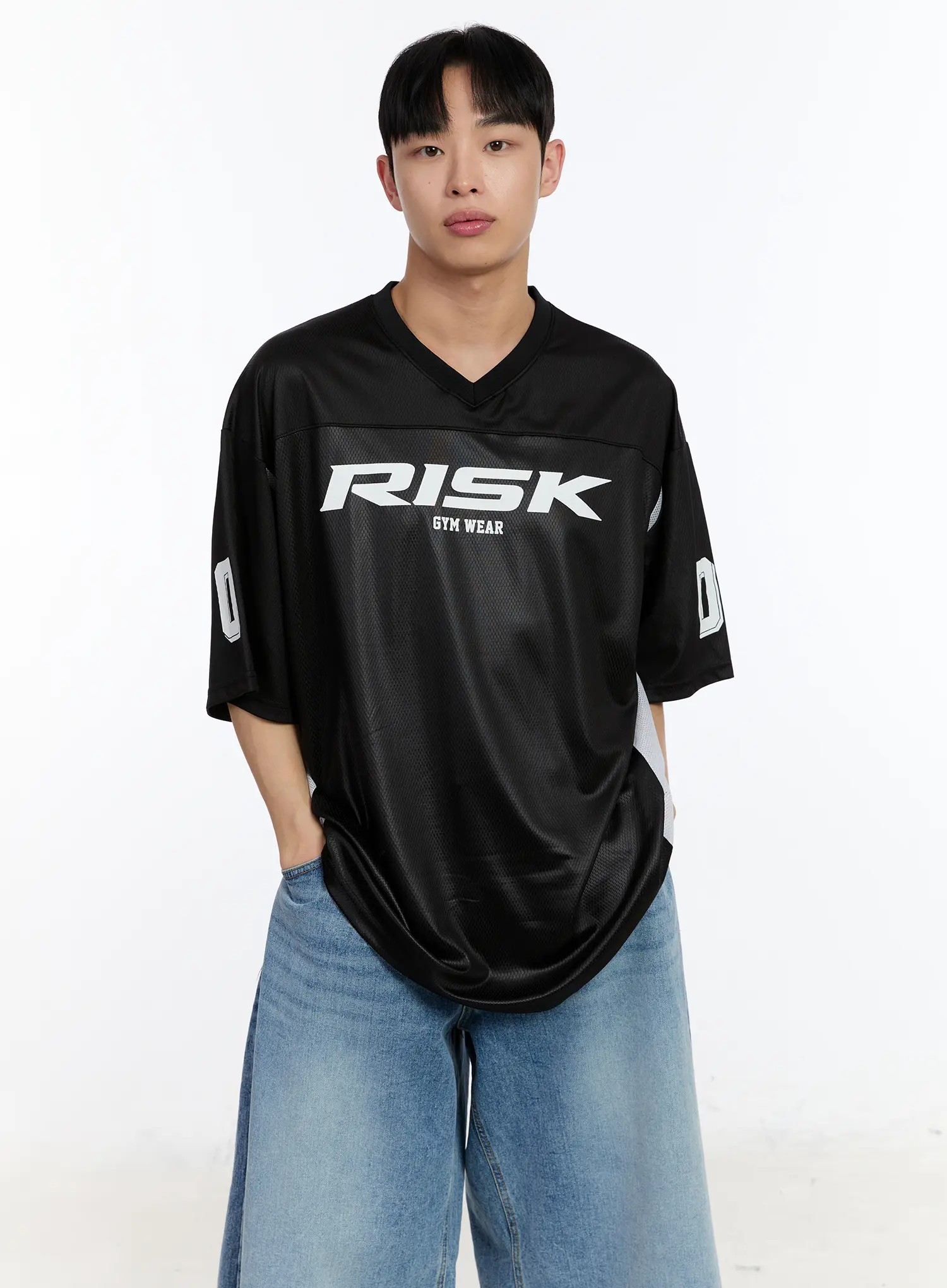 Men's Graphic Rugby Jersey IA507 - Image 12