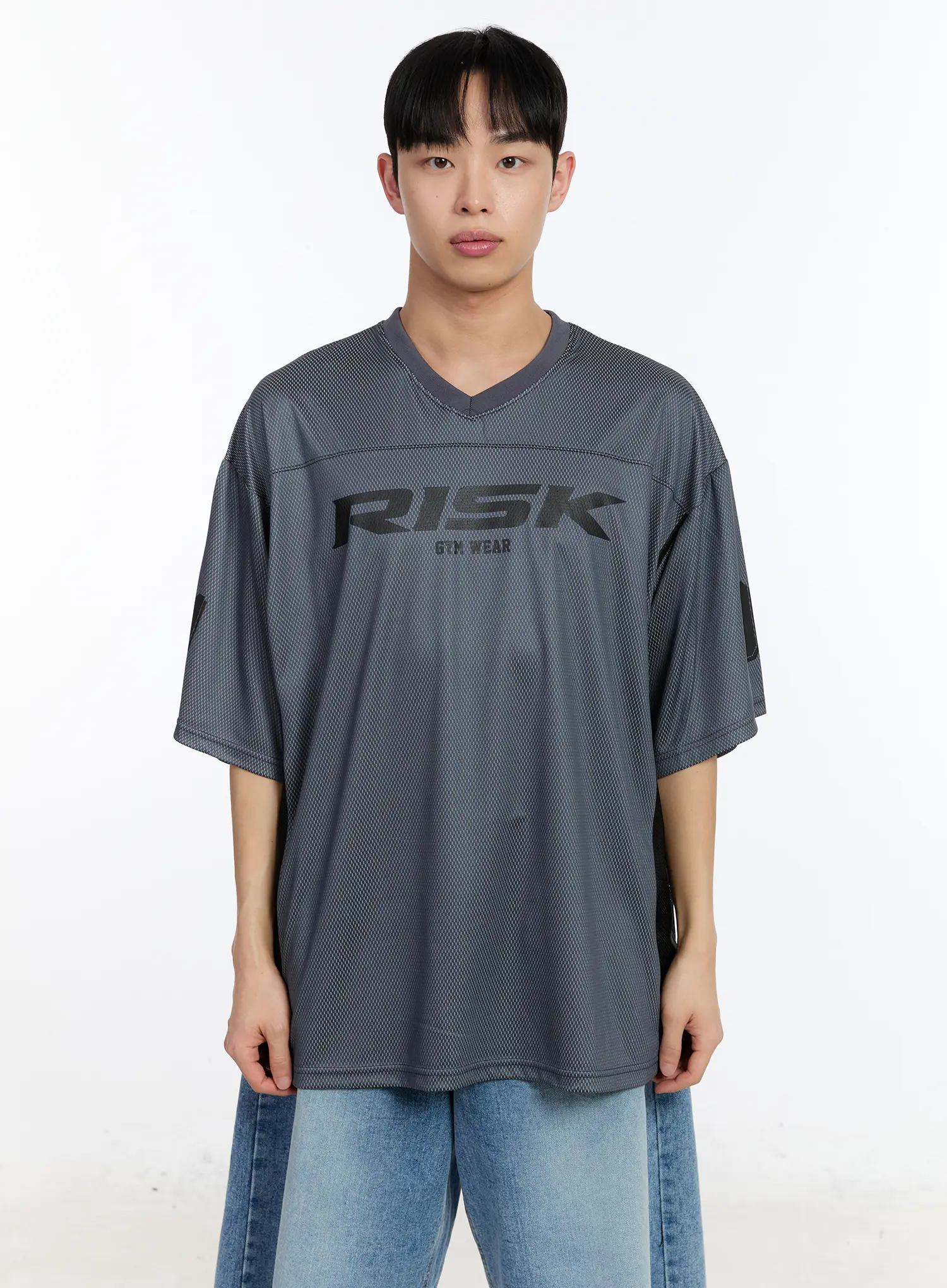 Men's Graphic Rugby Jersey IA507 - Image 14