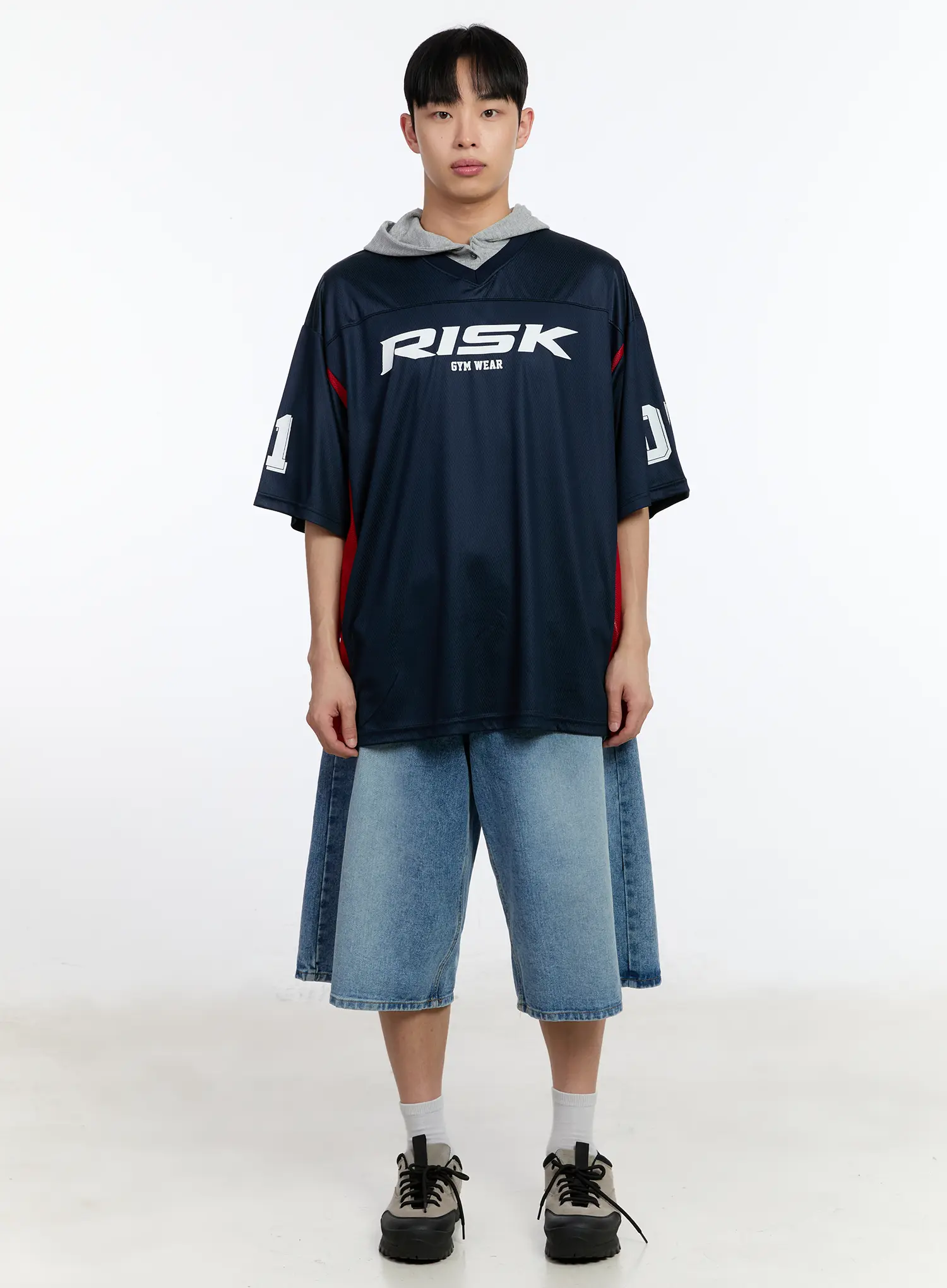 Men's Graphic Rugby Jersey IA507 - Image 4