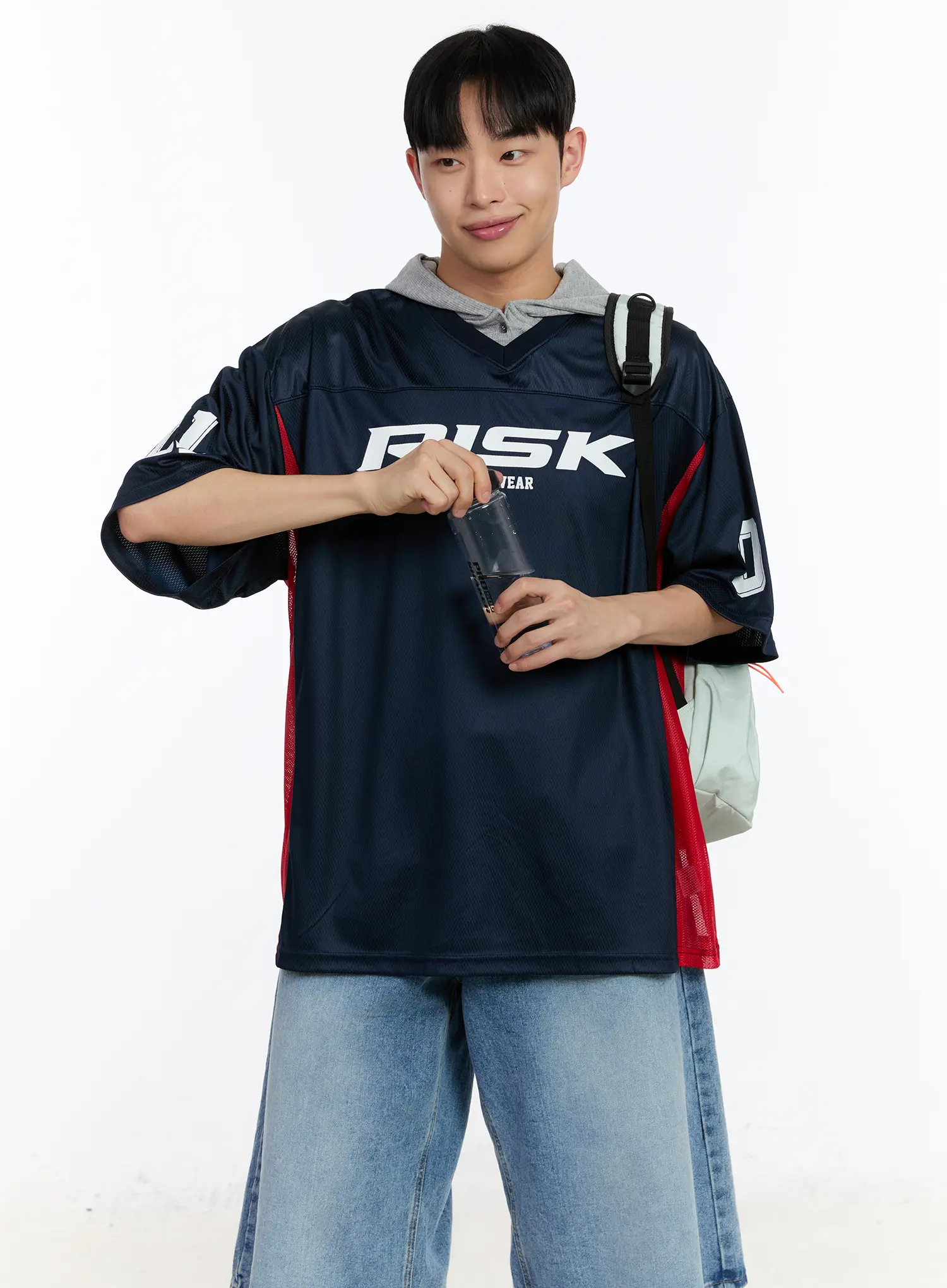 Men's Graphic Rugby Jersey IA507 - Image 9
