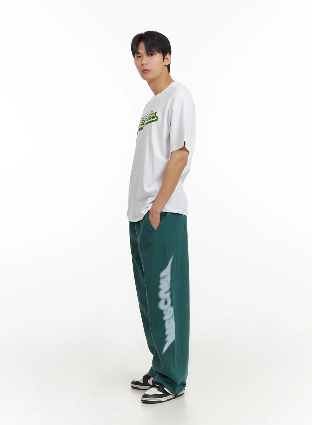 Men's Graphic Sweatpants IL404 - Image 3
