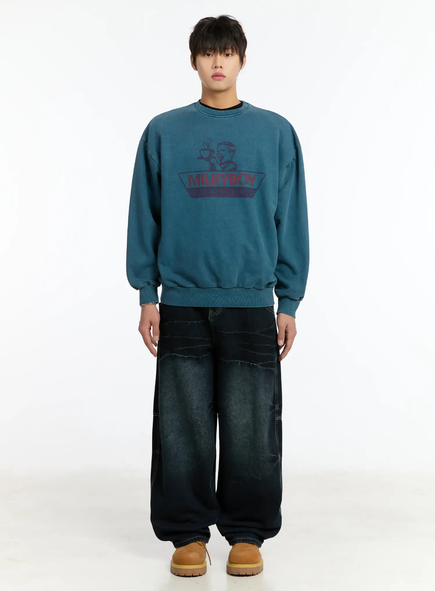 Men's Graphic Sweatshirt IM502 - Image 3