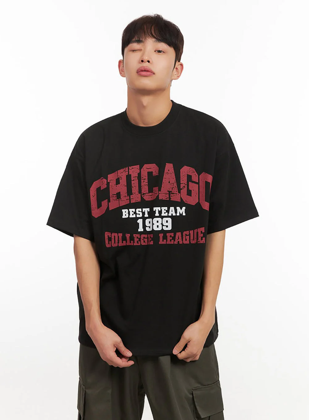 Men's Graphic T-Shirt IF521 - Image 4
