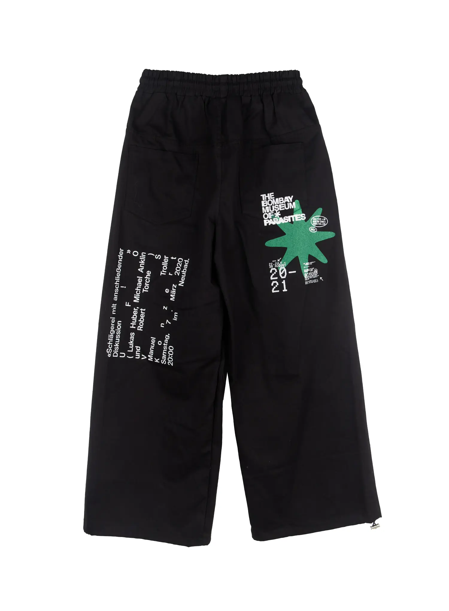 Men's Graphic Wide Leg Pants IF506 - Image 16