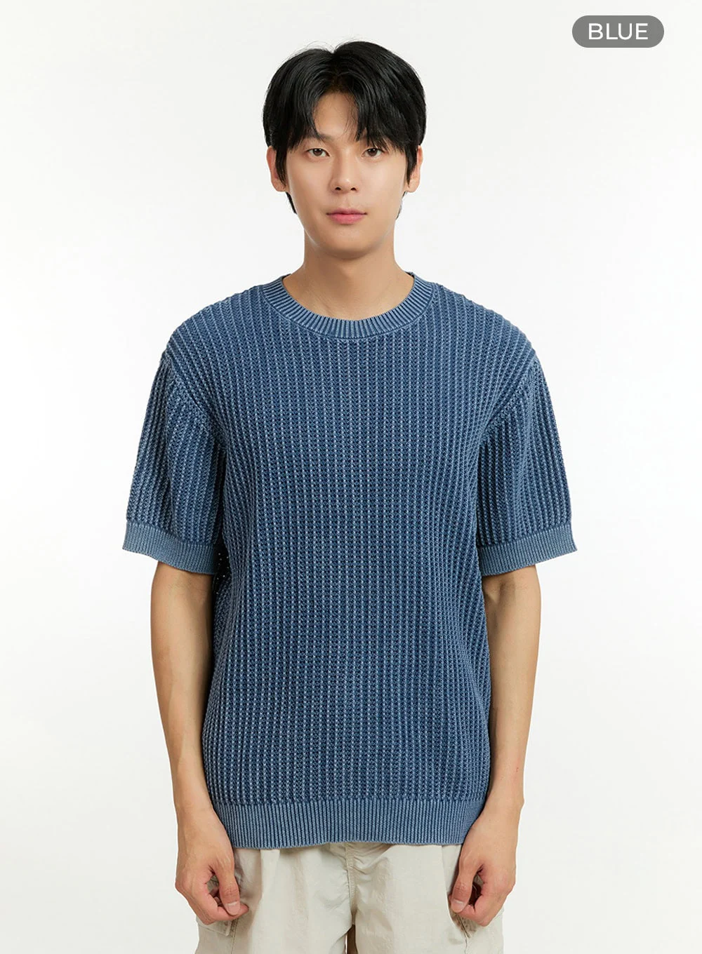 Men's Knit Sweater T-Shirt IL412 - Image 10