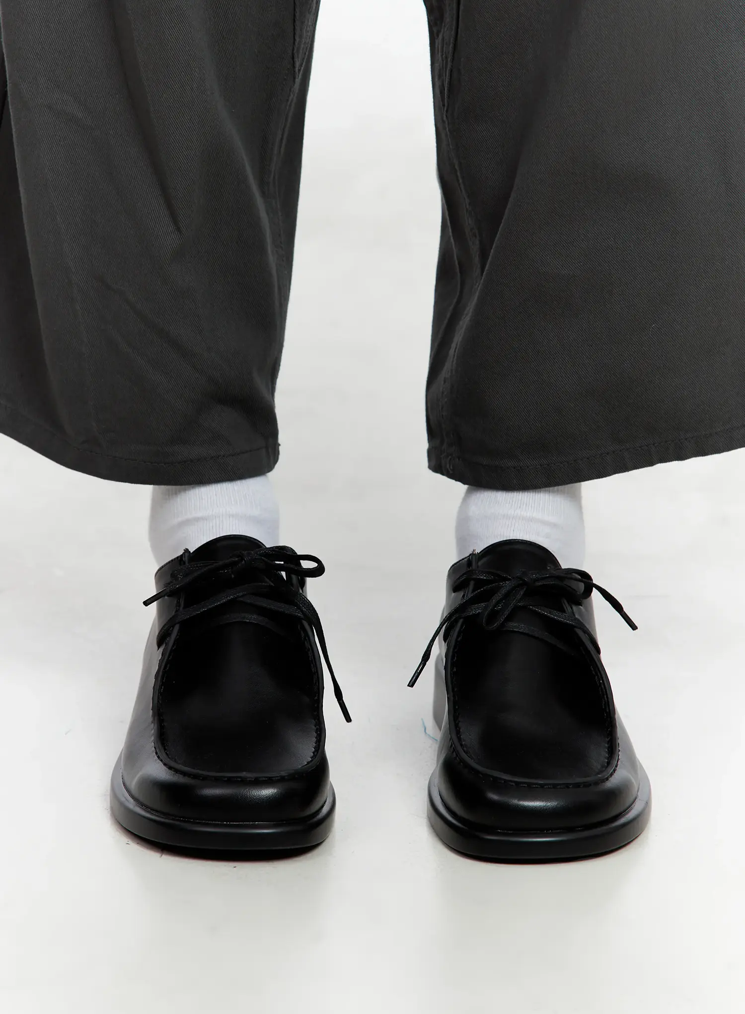Men's Lace-Up Loafers IL514 - Image 11