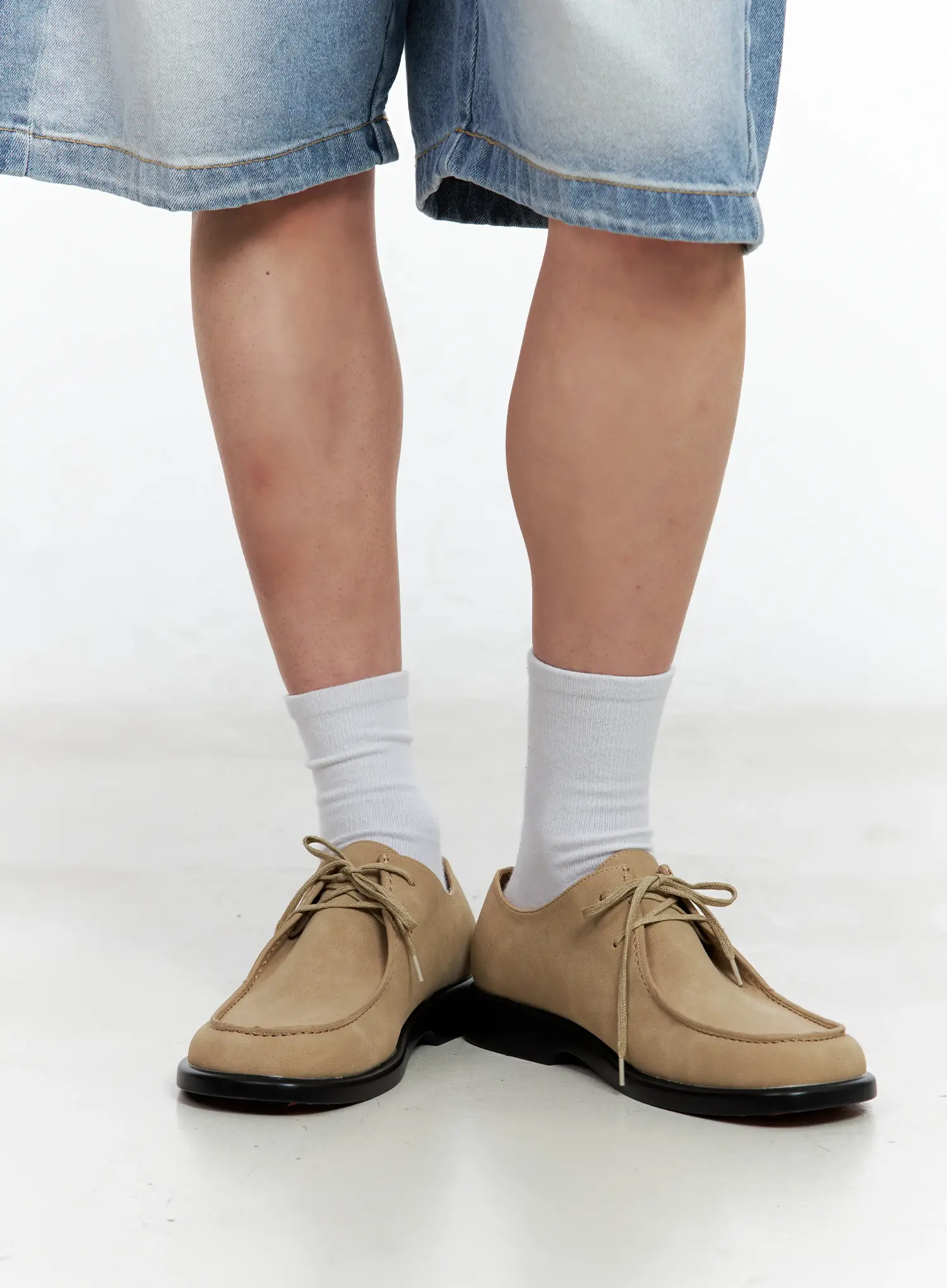 Men's Lace-Up Loafers IL514 - Image 2