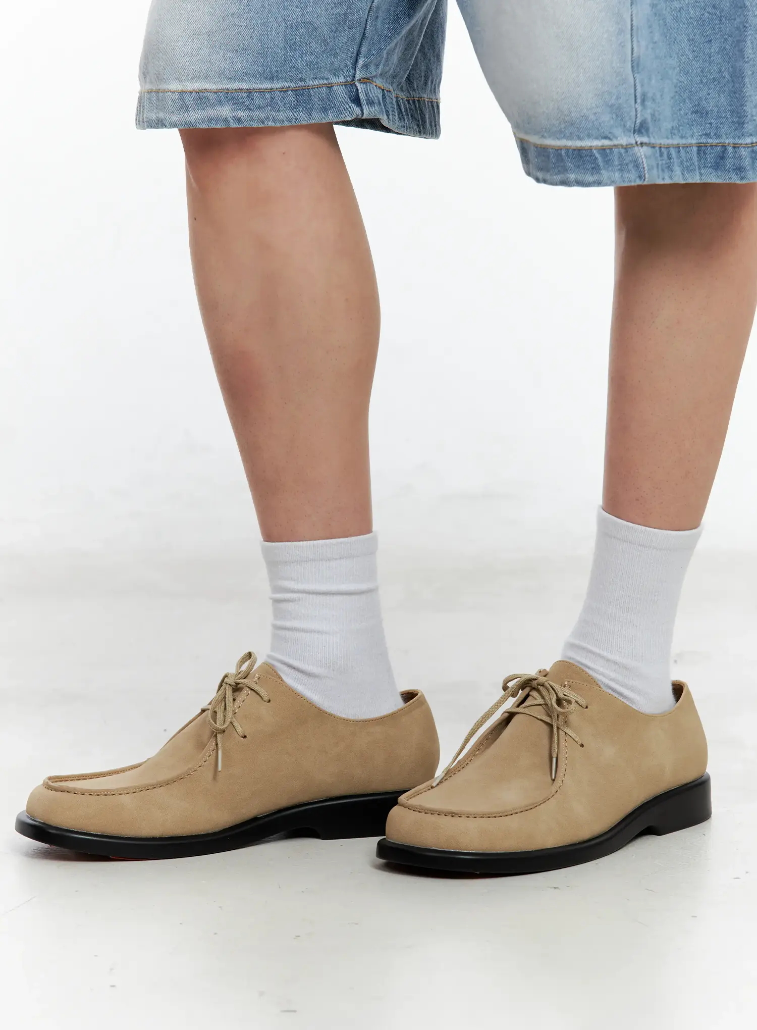 Men's Lace-Up Loafers IL514 - Image 3