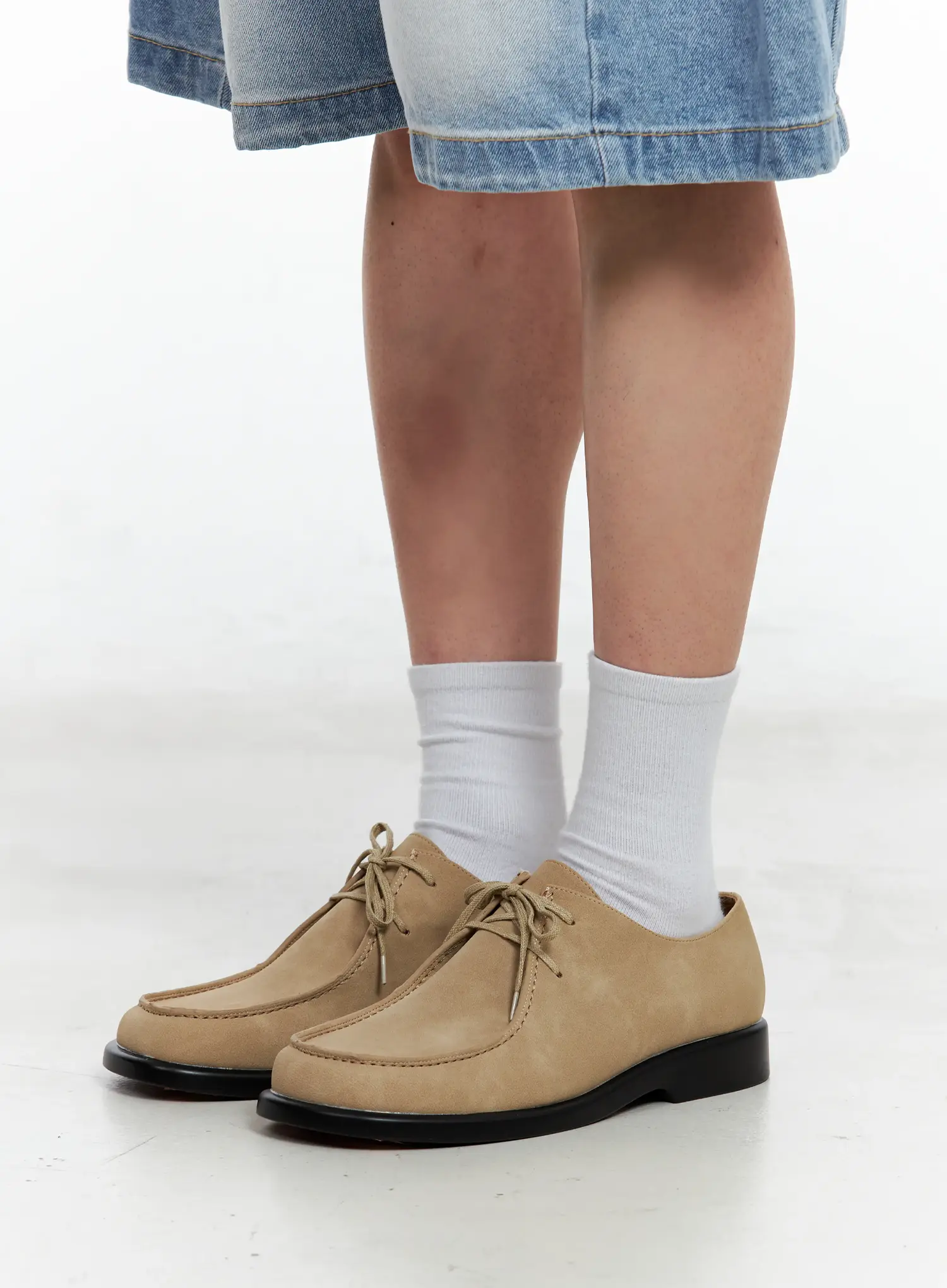 Men's Lace-Up Loafers IL514 - Image 6