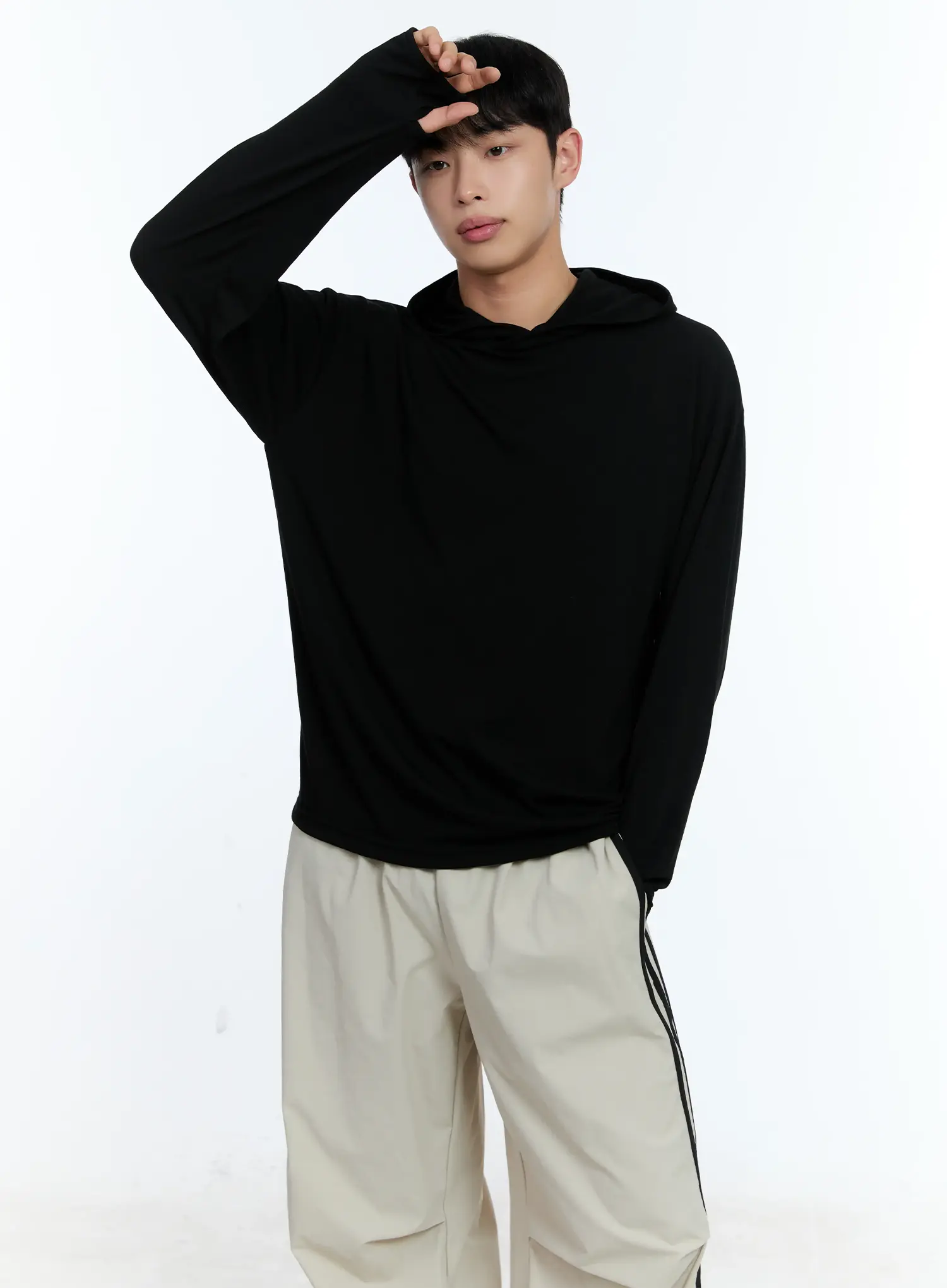 Men's Layered Hoodie Tee IL517
