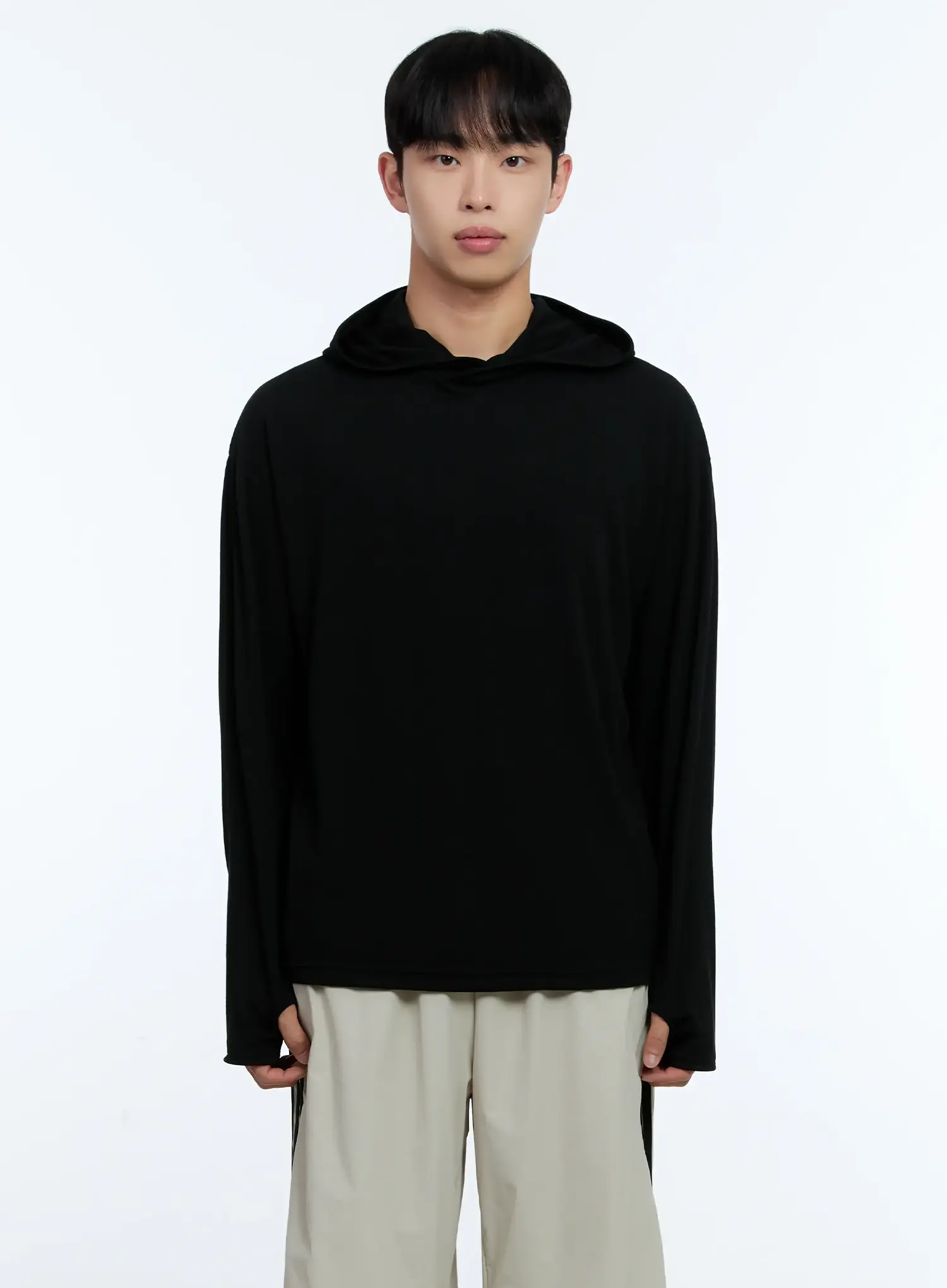 Men's Layered Hoodie Tee IL517 - Image 13