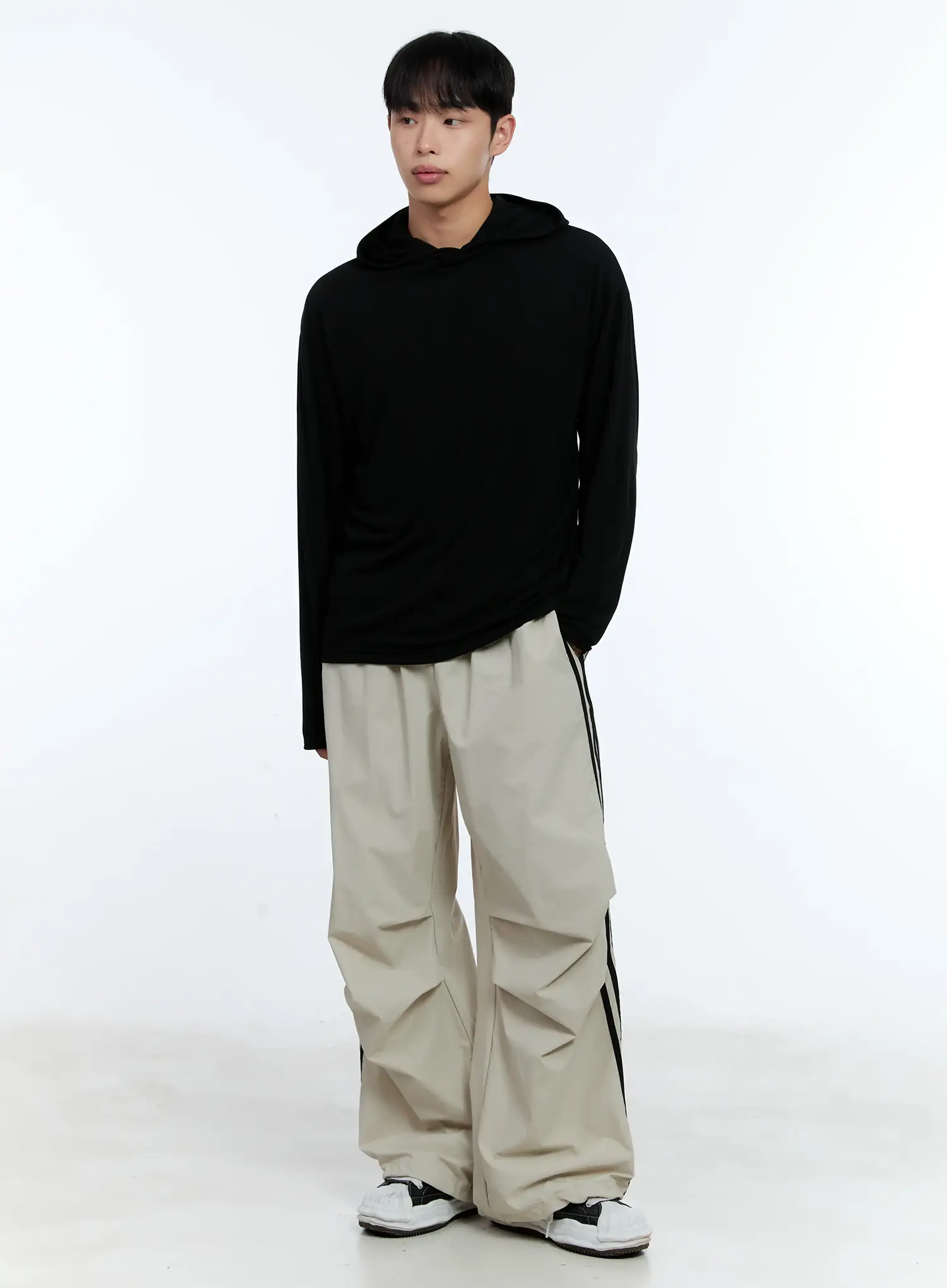 Men's Layered Hoodie Tee IL517 - Image 3