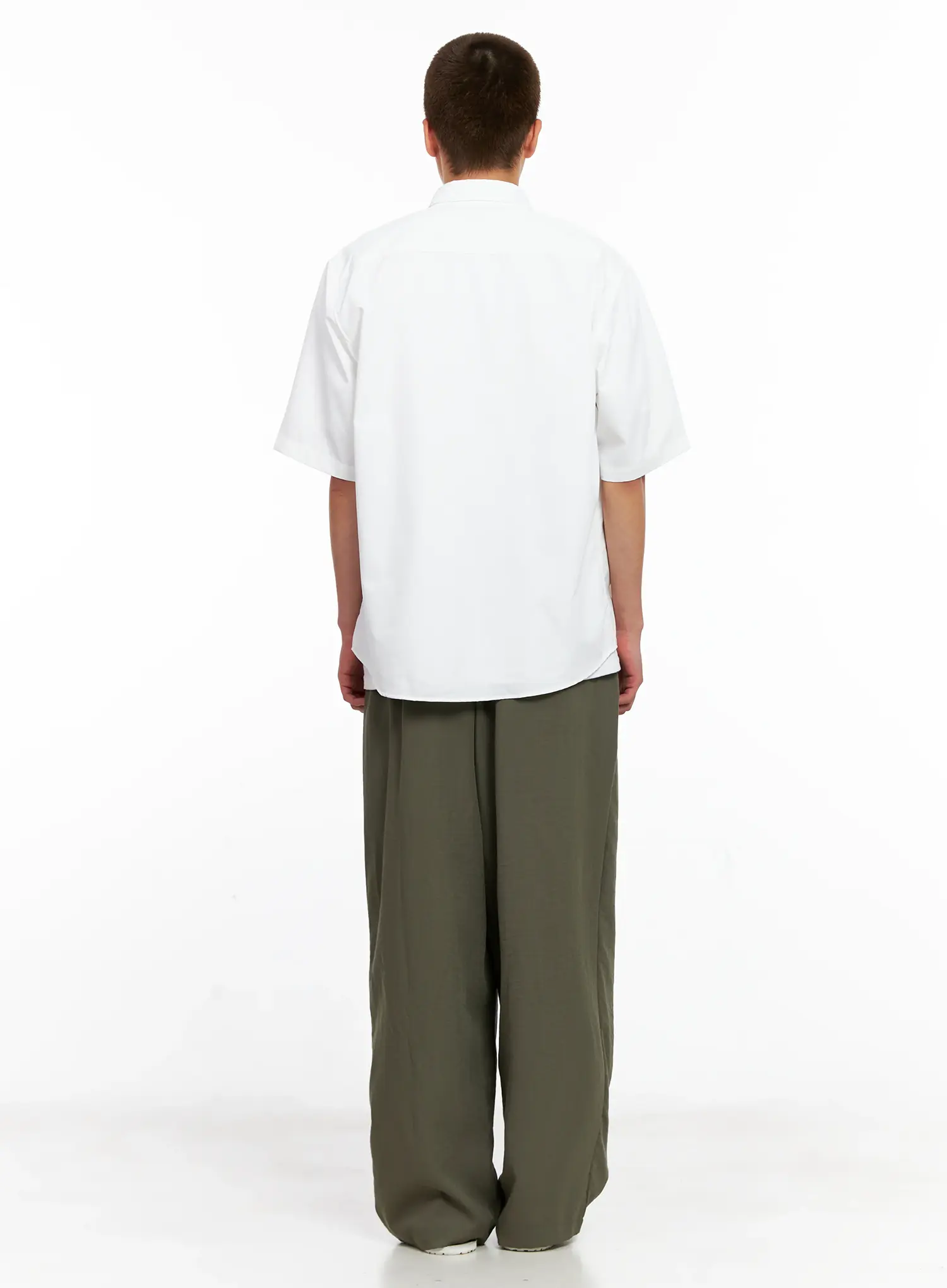 Men's Linen Pintuck Slacks IG511 - Image 10