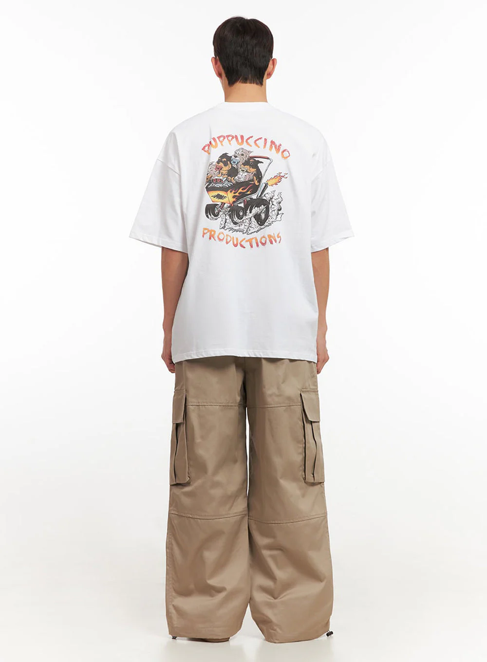 Men's Logo Oversized T-Shirt IF517 - Image 10