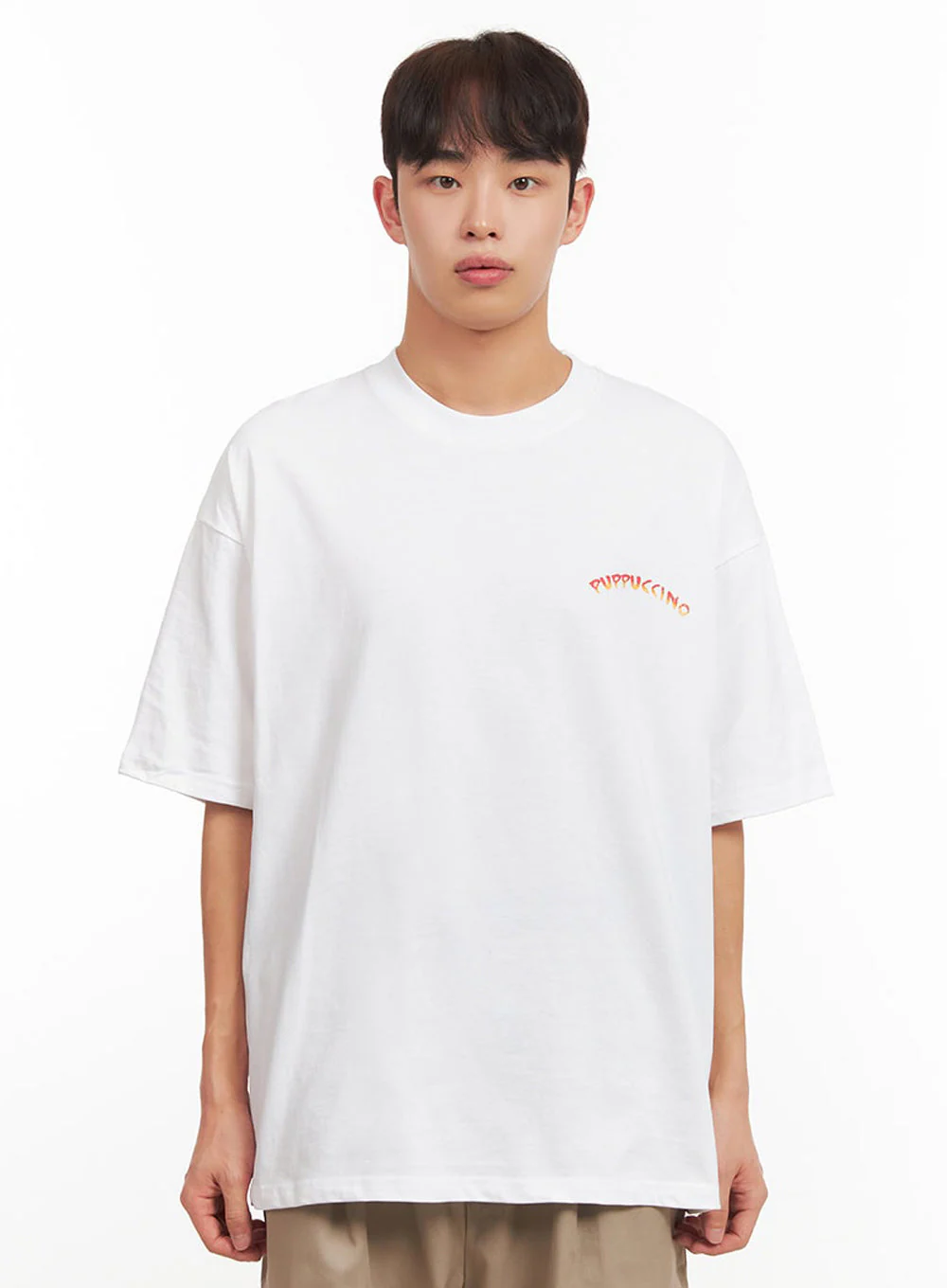Men's Logo Oversized T-Shirt IF517 - Image 12