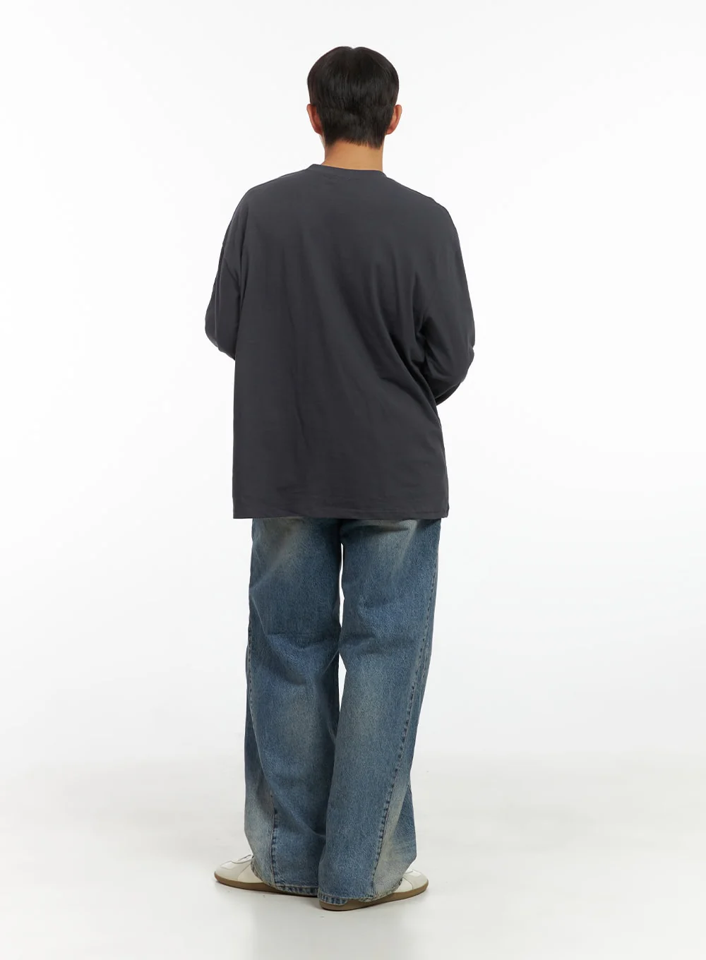 Men's Long Sleeve Casual Graphic Cotton Tee CO408 - Image 5