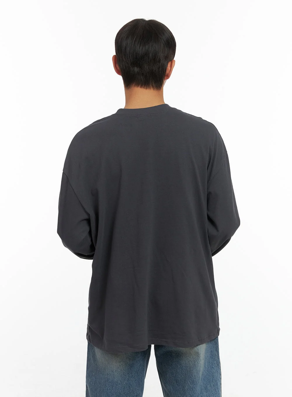 Men's Long Sleeve Casual Graphic Cotton Tee CO408 - Image 7