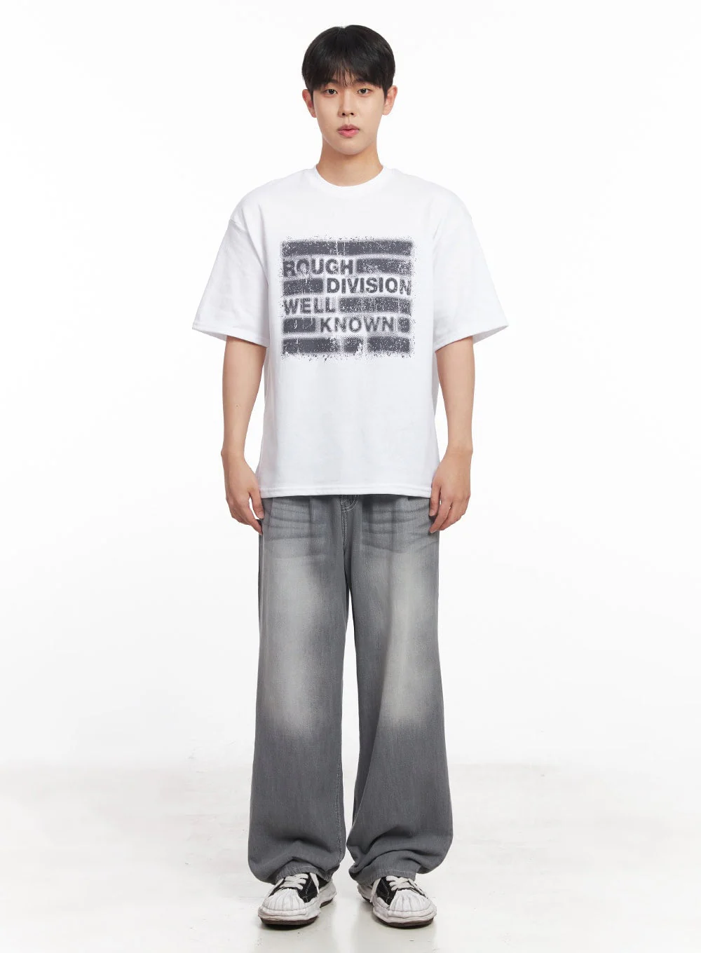 Men's Loose-Fit Graphic T-Shirt IY520 - Image 7