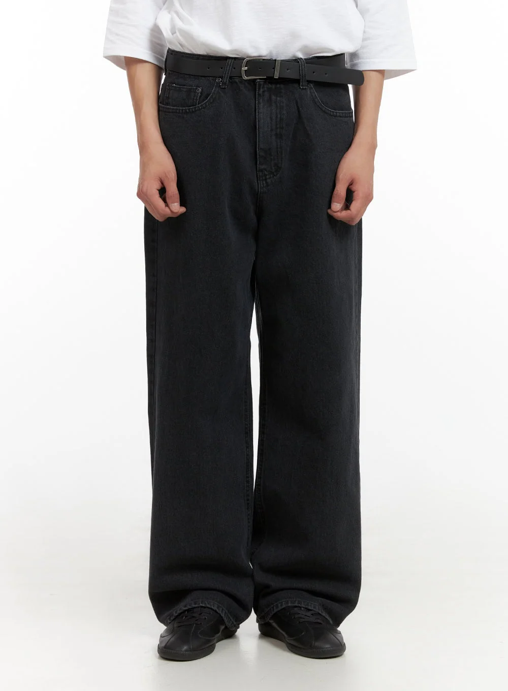 Men's Loose Fit Straight Jeans IL403 - Image 2