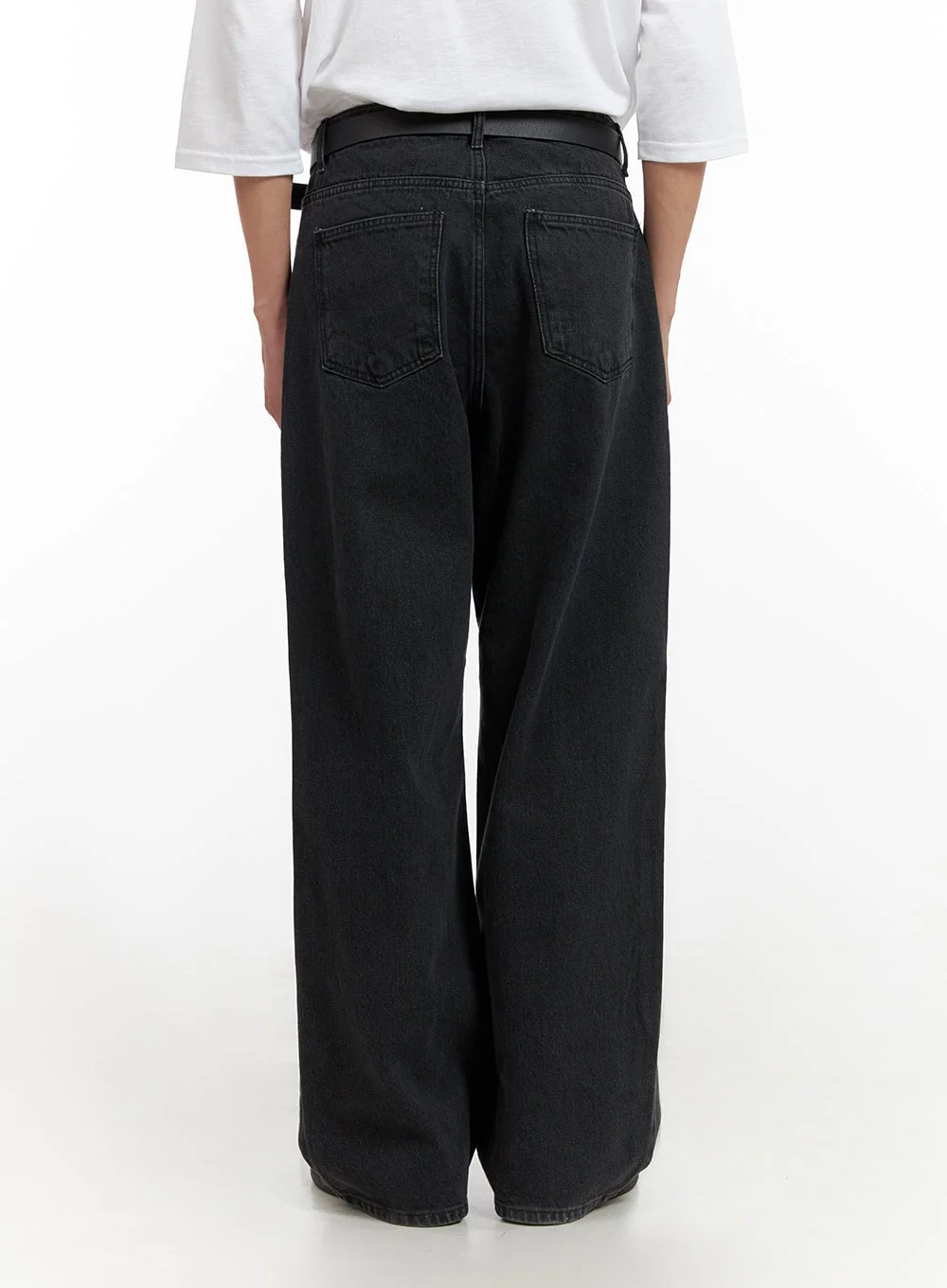 Men's Loose Fit Straight Jeans IL403 - Image 5