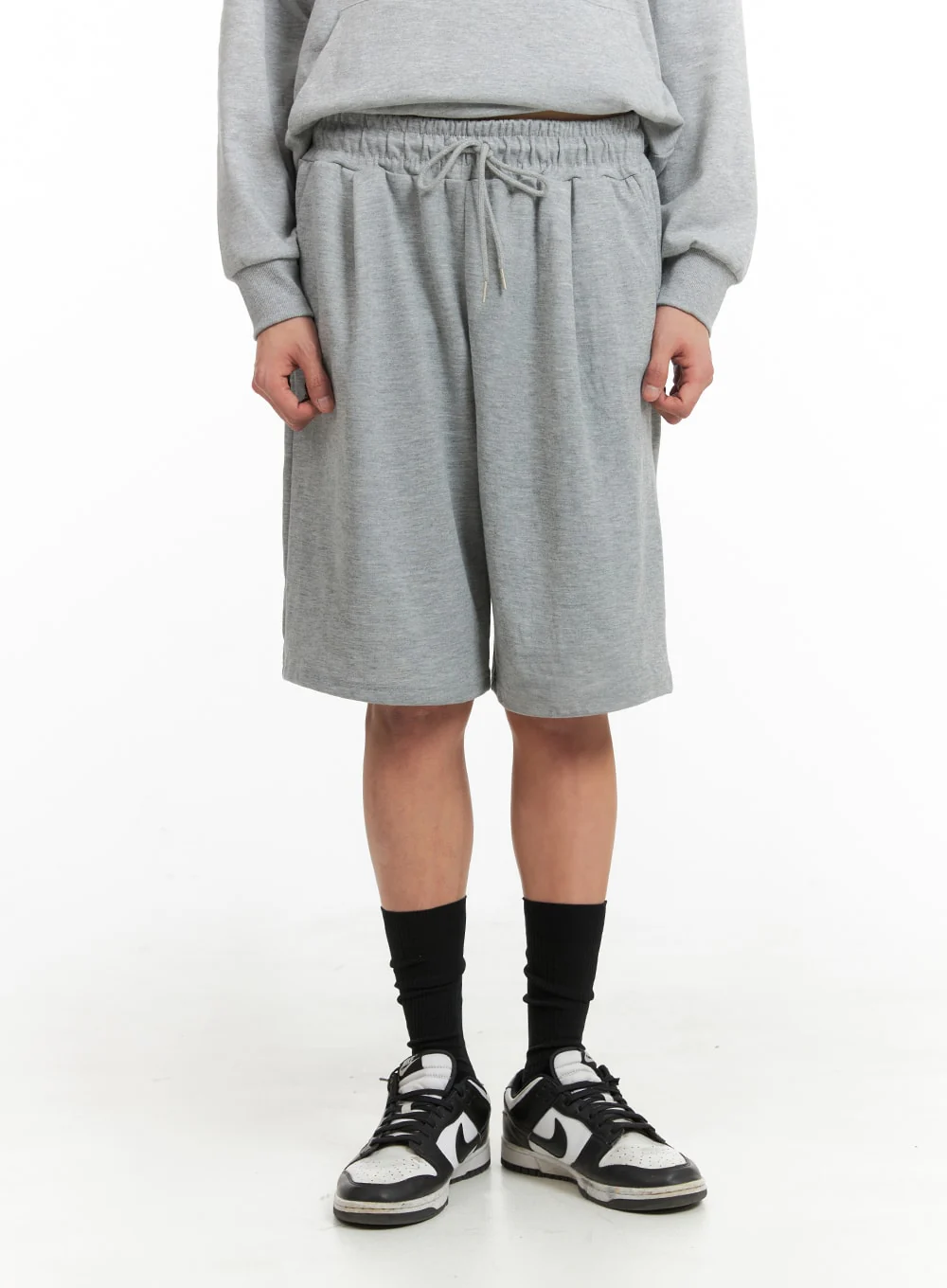Men's Loungewear Cotton Jogger Shorts IA401 - Image 2