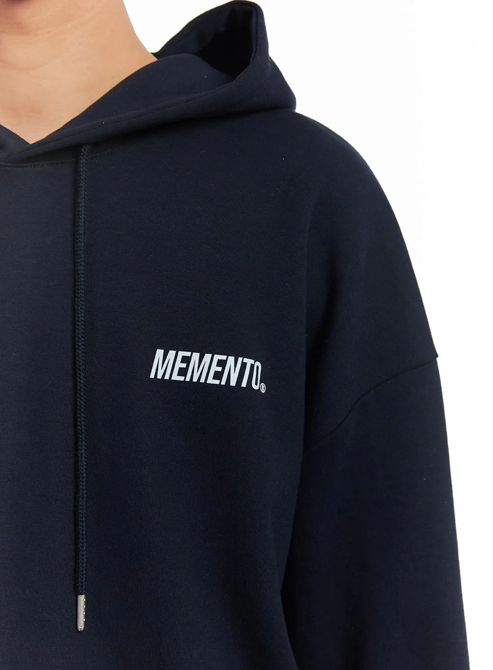 Men's Memento Logo Hoodie IA511 - Image 4