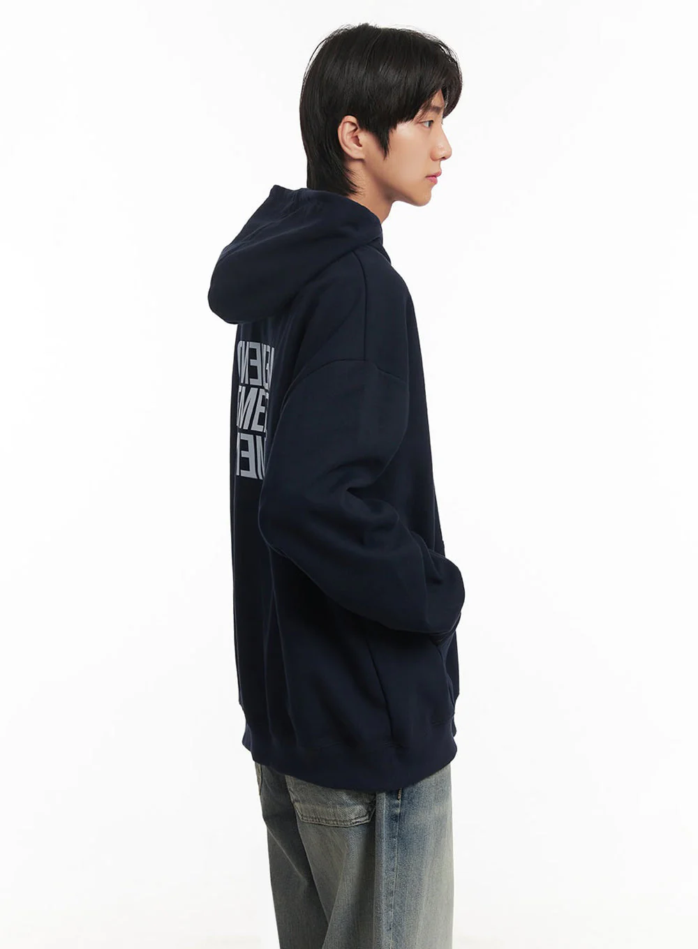 Men's Memento Logo Hoodie IA511 - Image 6