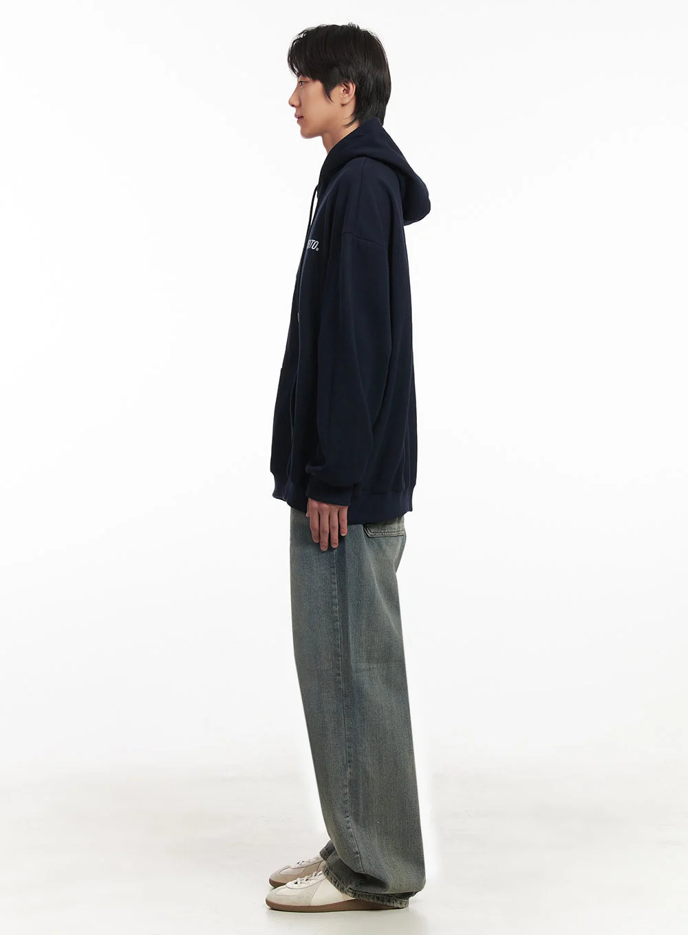 Men's Memento Logo Hoodie IA511 - Image 8