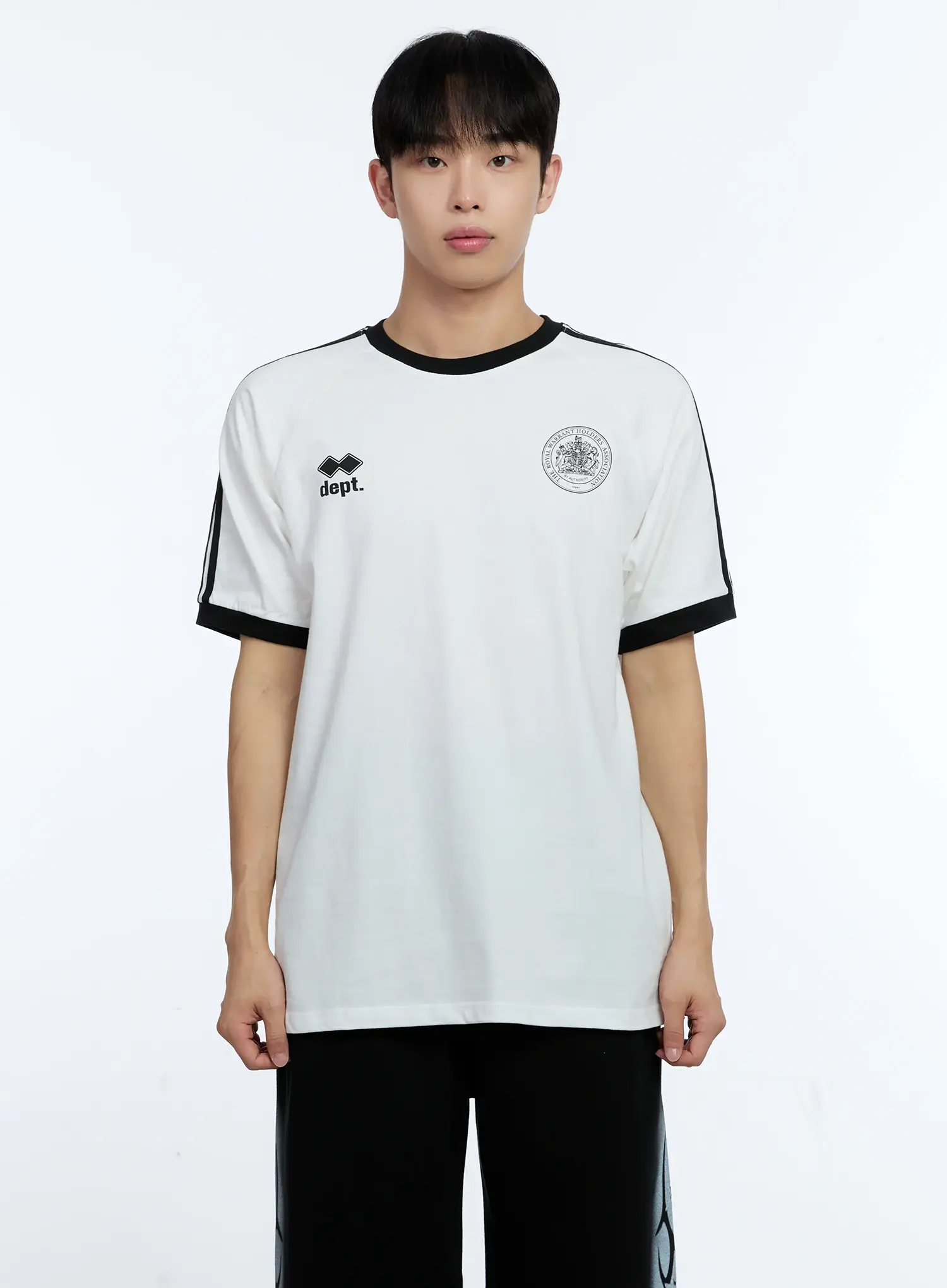 Men's Minimalist Graphic Cotton Tee IG515 - Image 10