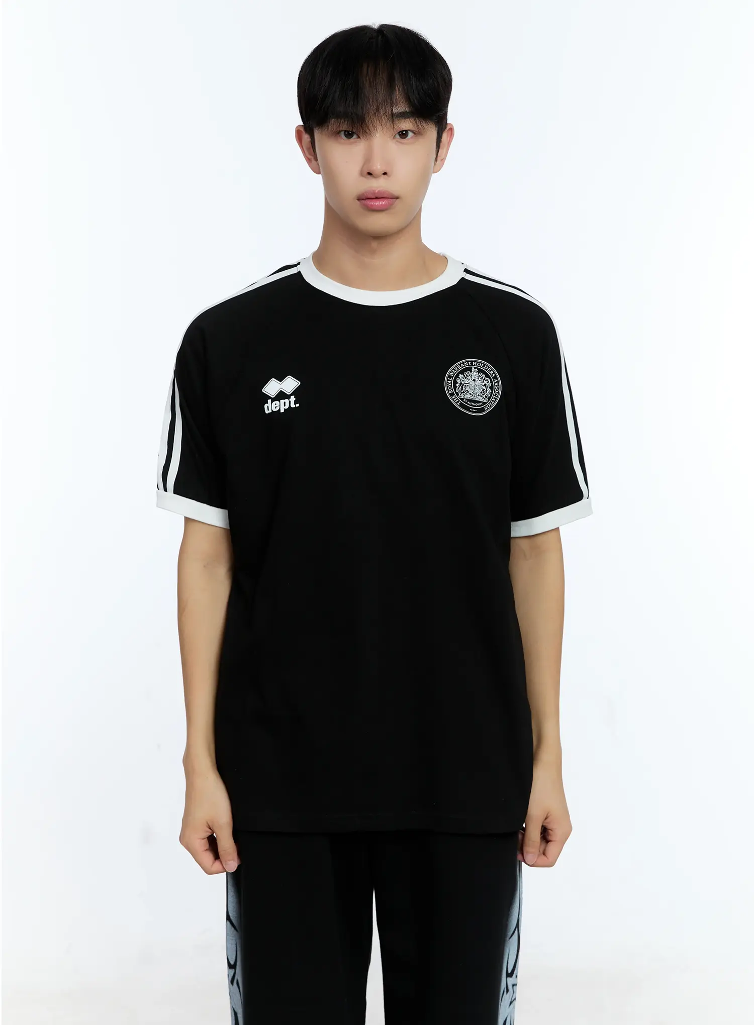Men's Minimalist Graphic Cotton Tee IG515 - Image 13