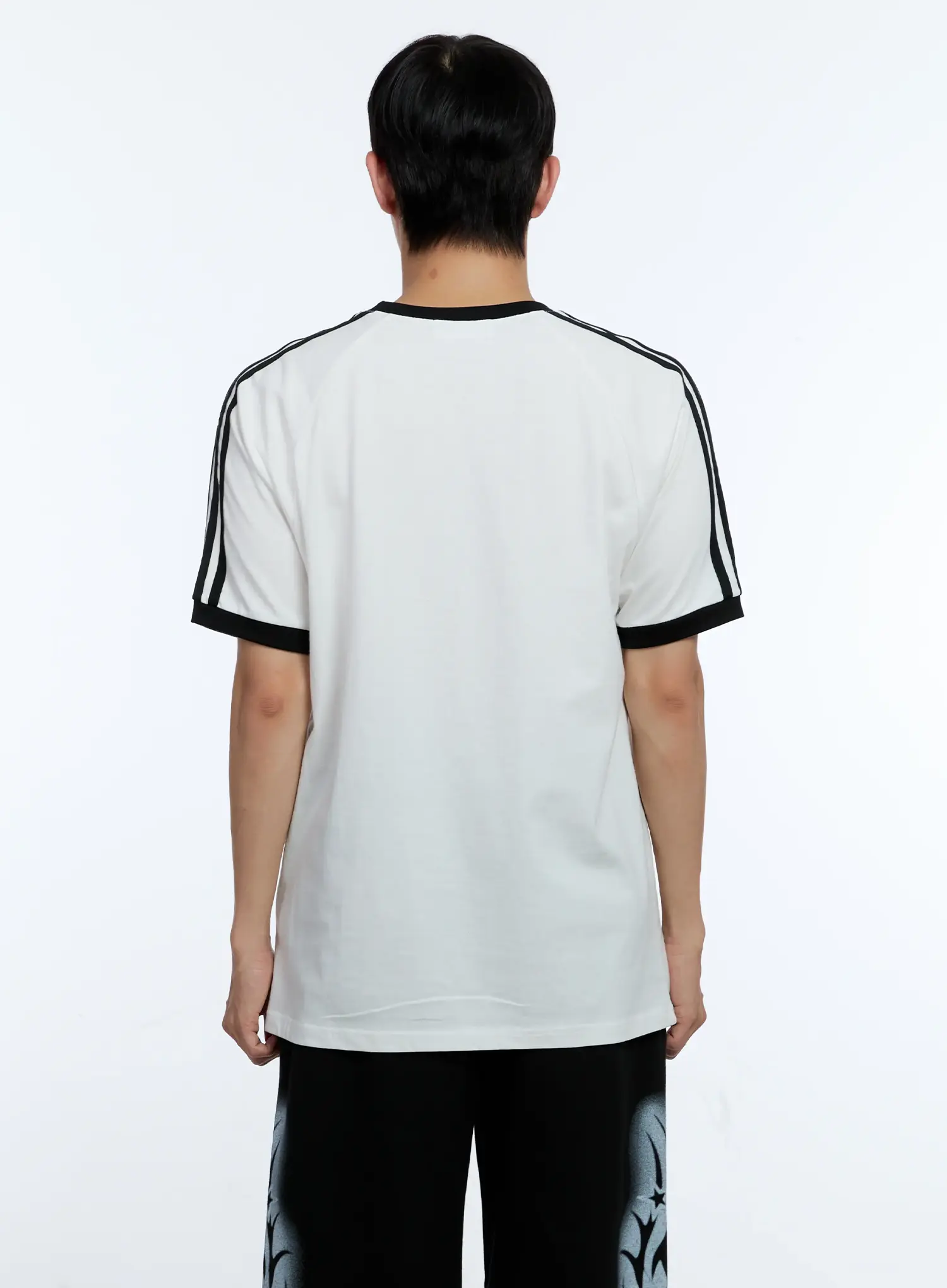 Men's Minimalist Graphic Cotton Tee IG515 - Image 6