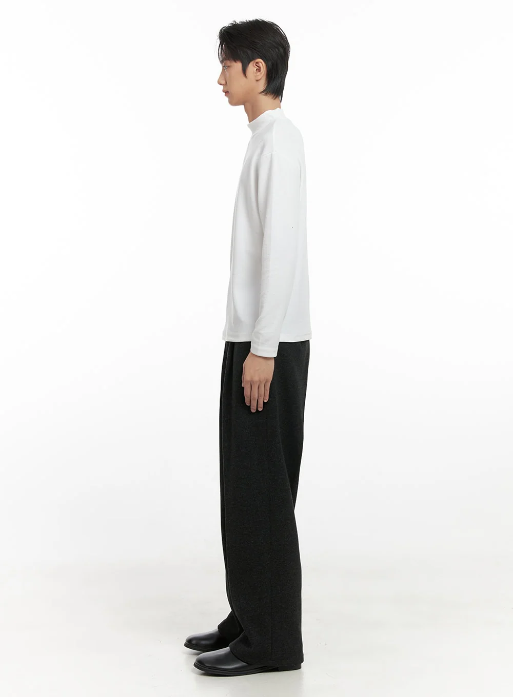Men's Mock Neck Sweater ID406 - Image 8