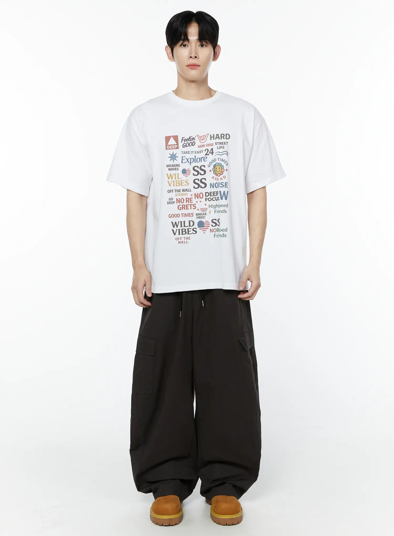 Men's Modern Vibes Graphic T-Shirt IA527 - Image 4