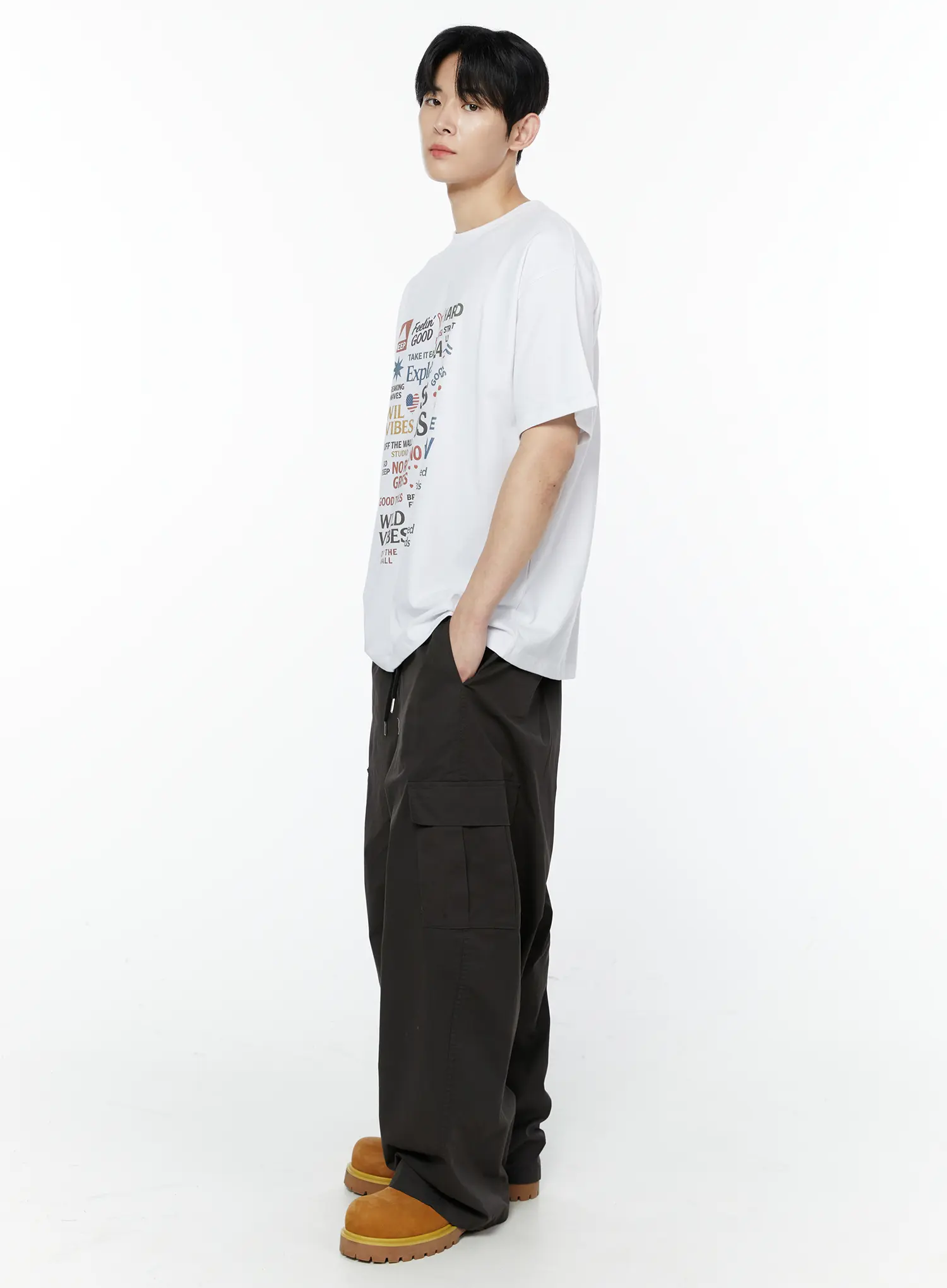 Men's Modern Vibes Graphic T-Shirt IA527 - Image 7