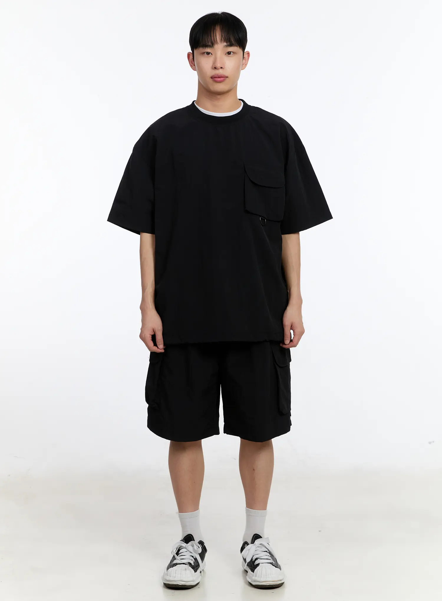 Men's Nylon Pocket T-Shirt IA508 - Image 3