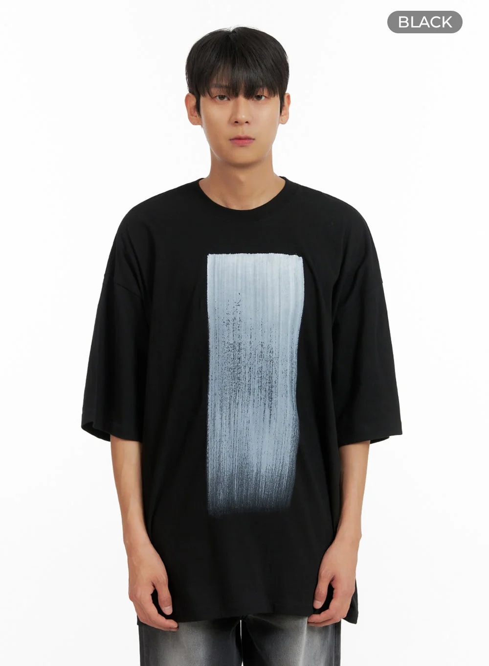 Men's Oversized Graphic T-Shirt IU418 - Image 10
