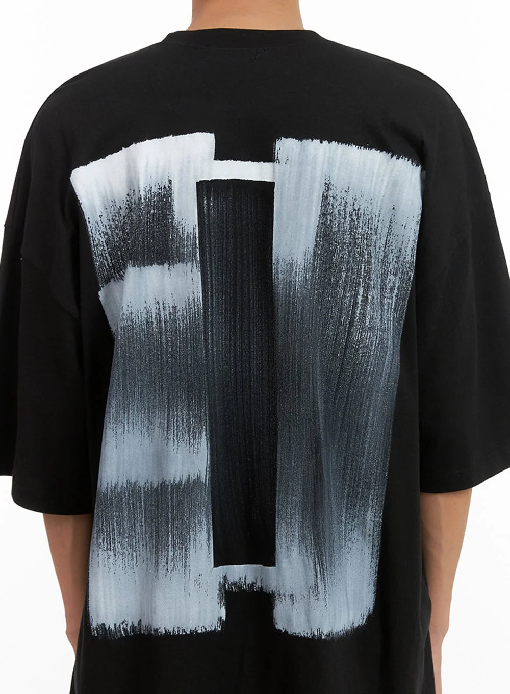 Men's Oversized Graphic T-Shirt IU418 - Image 5