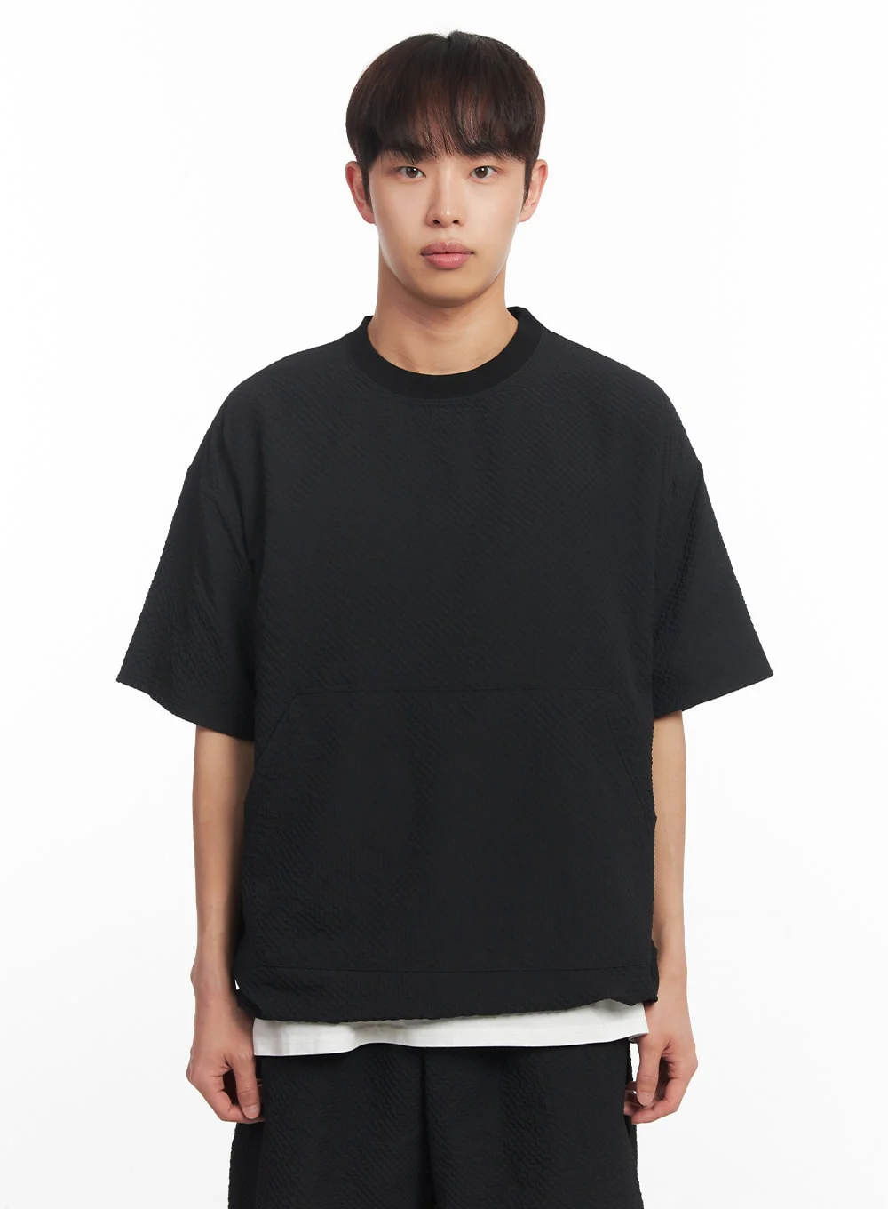 Men's Oversized T-Shirt with Pockets IA518 - Image 11
