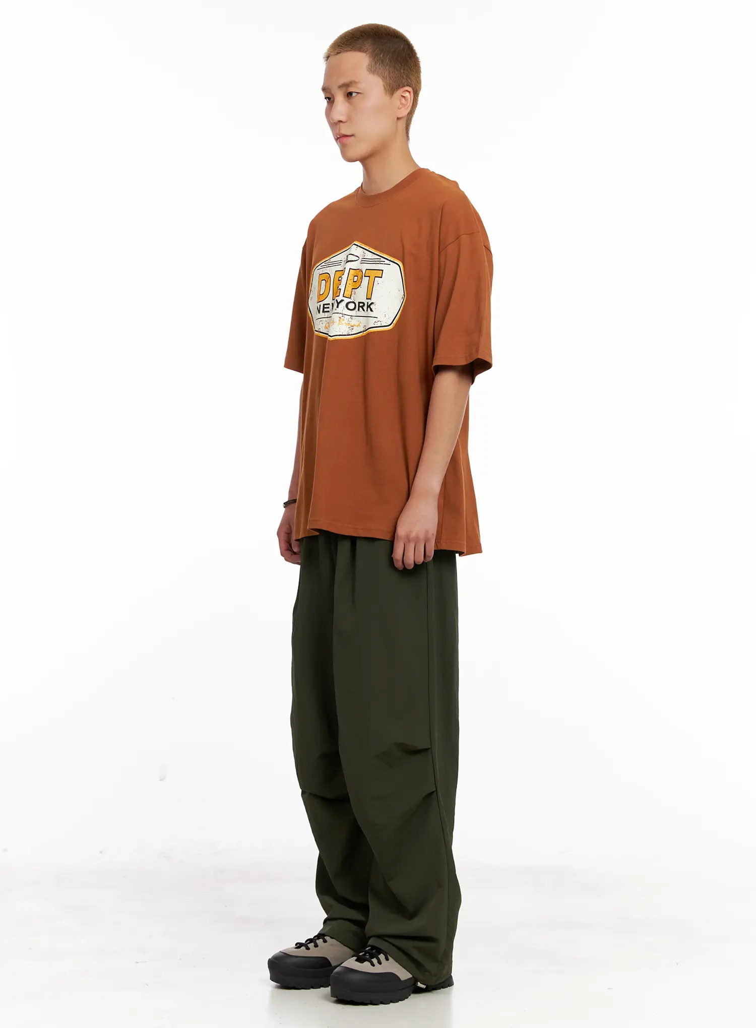 Men's Parachute Streetwear Pants IL518 - Image 4