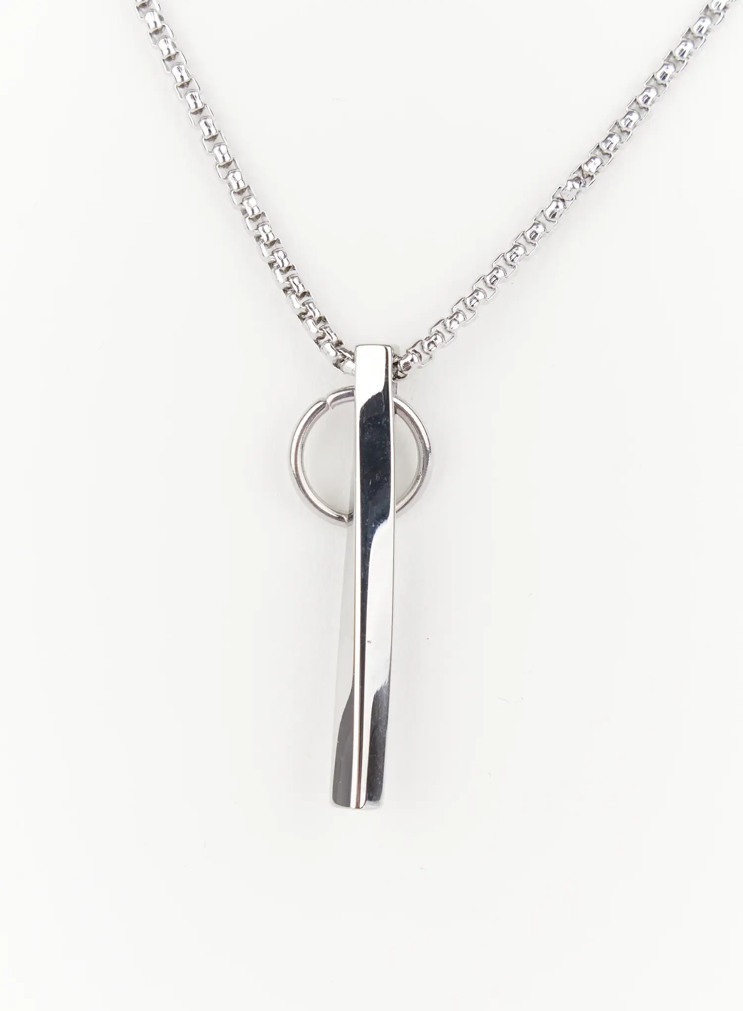 Men's Pendant Chain Necklace IS510 - Image 8
